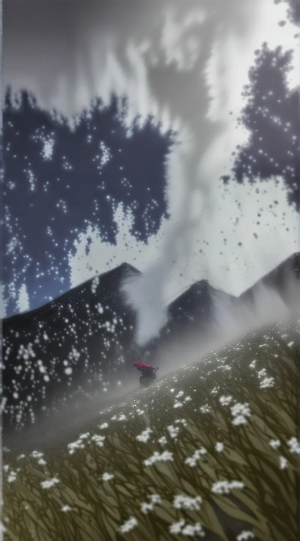 ai character: THE MILKY background