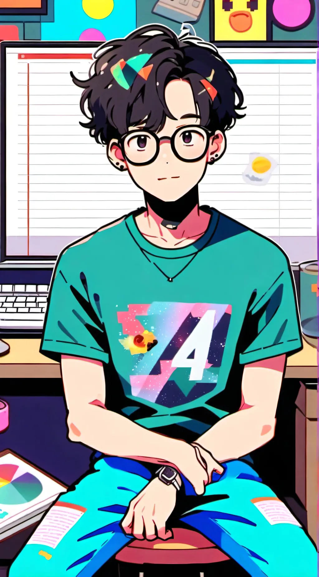 ai character: "normal" background