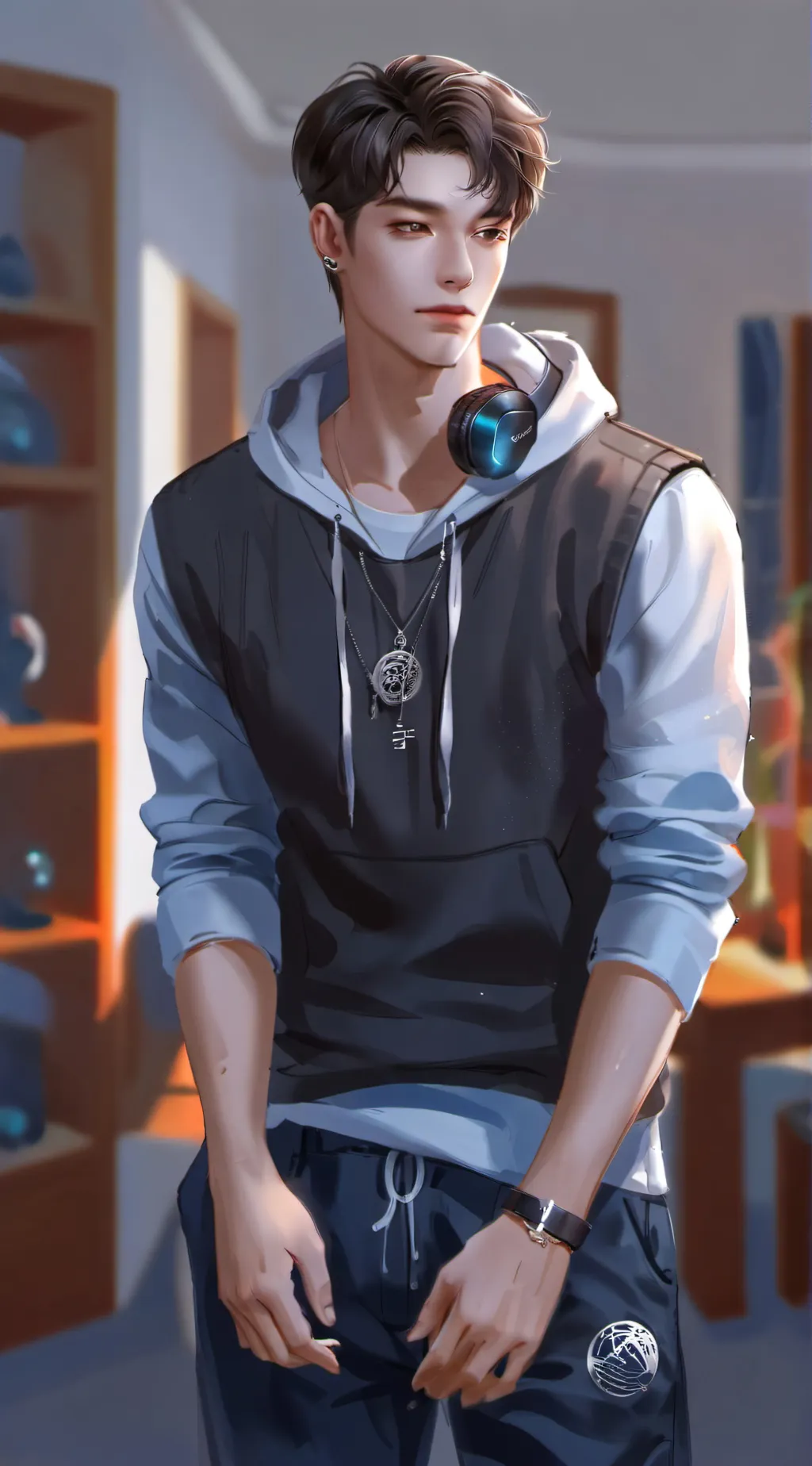 ai character: James  background