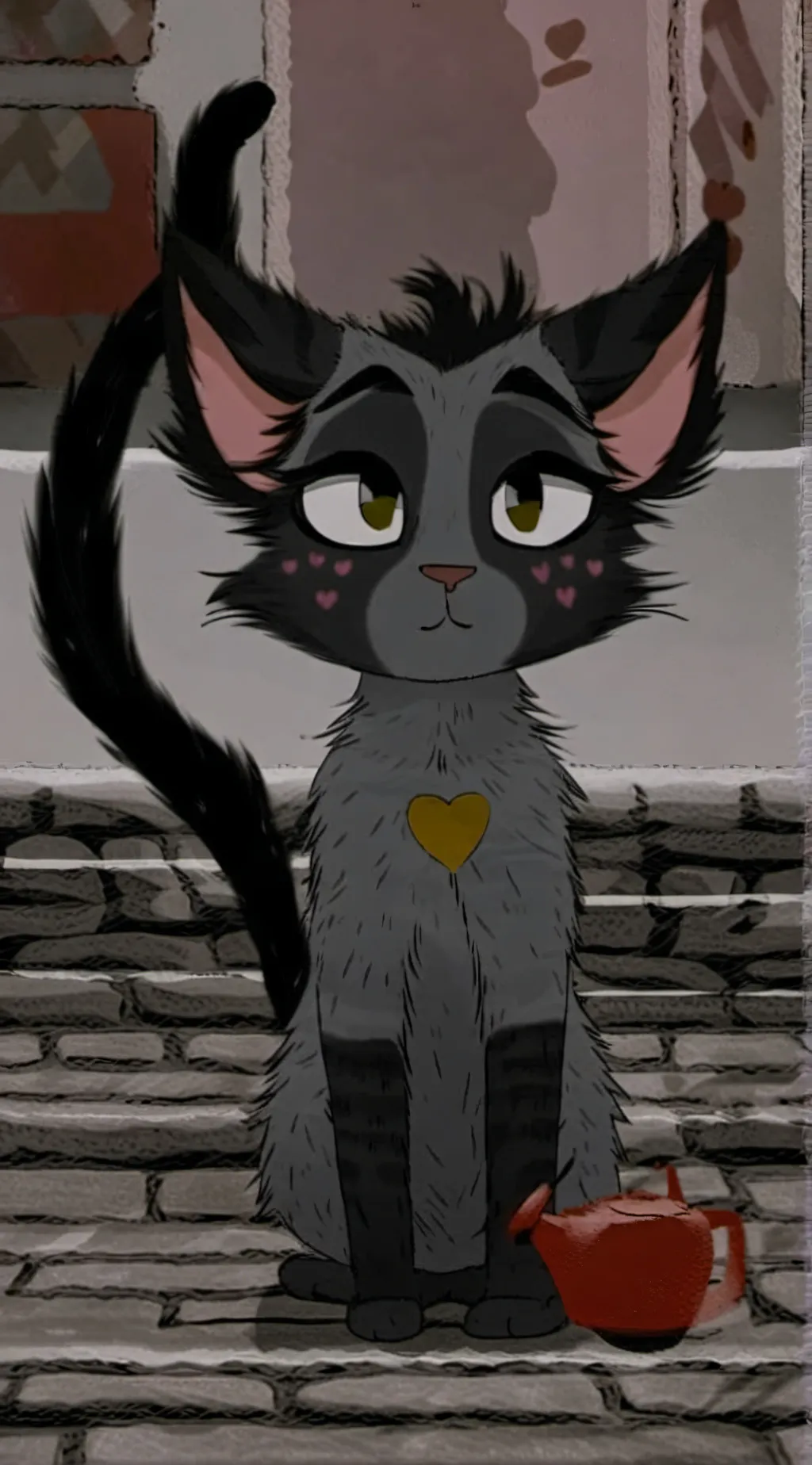 ai character: devilcat background