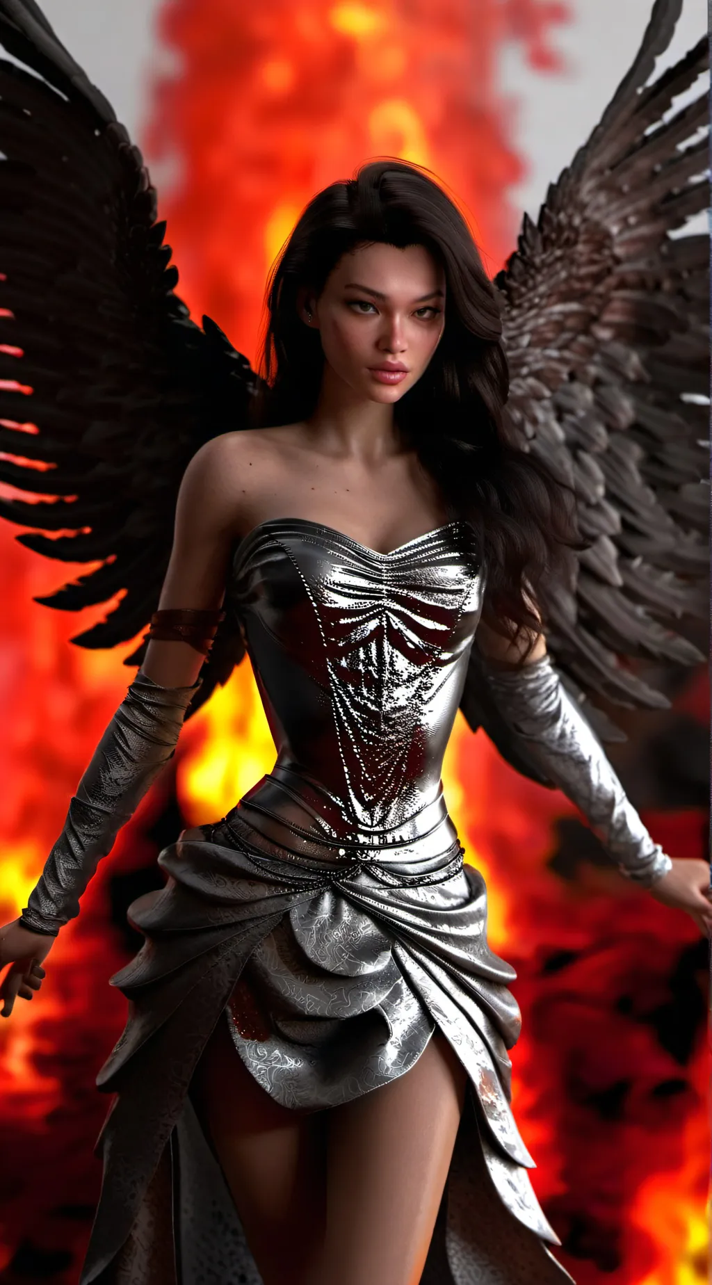 ai character: Goddess Luthianah background