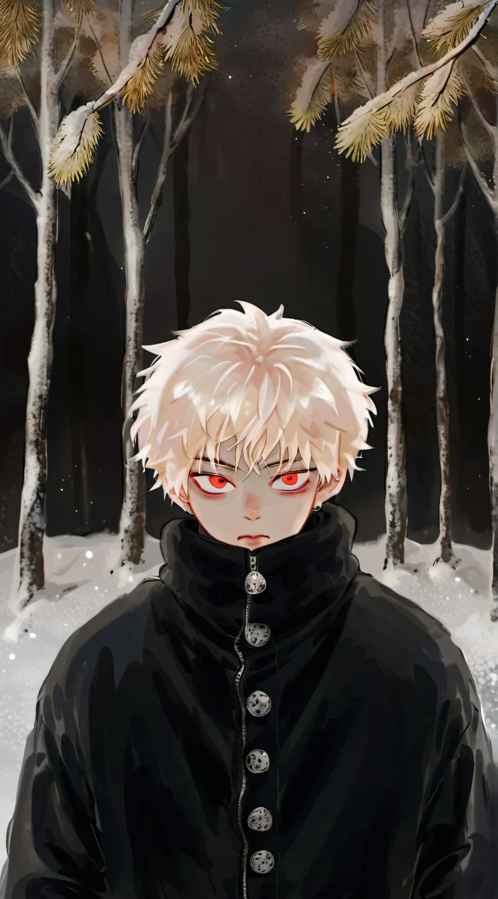 ai character: Bakugo  background