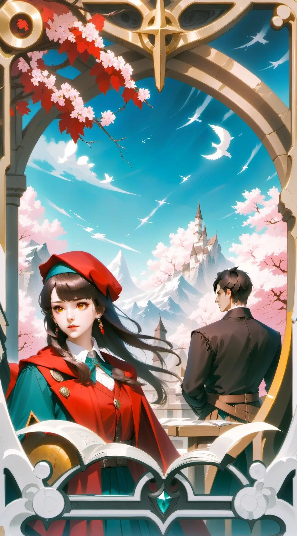ai character: friend group  background