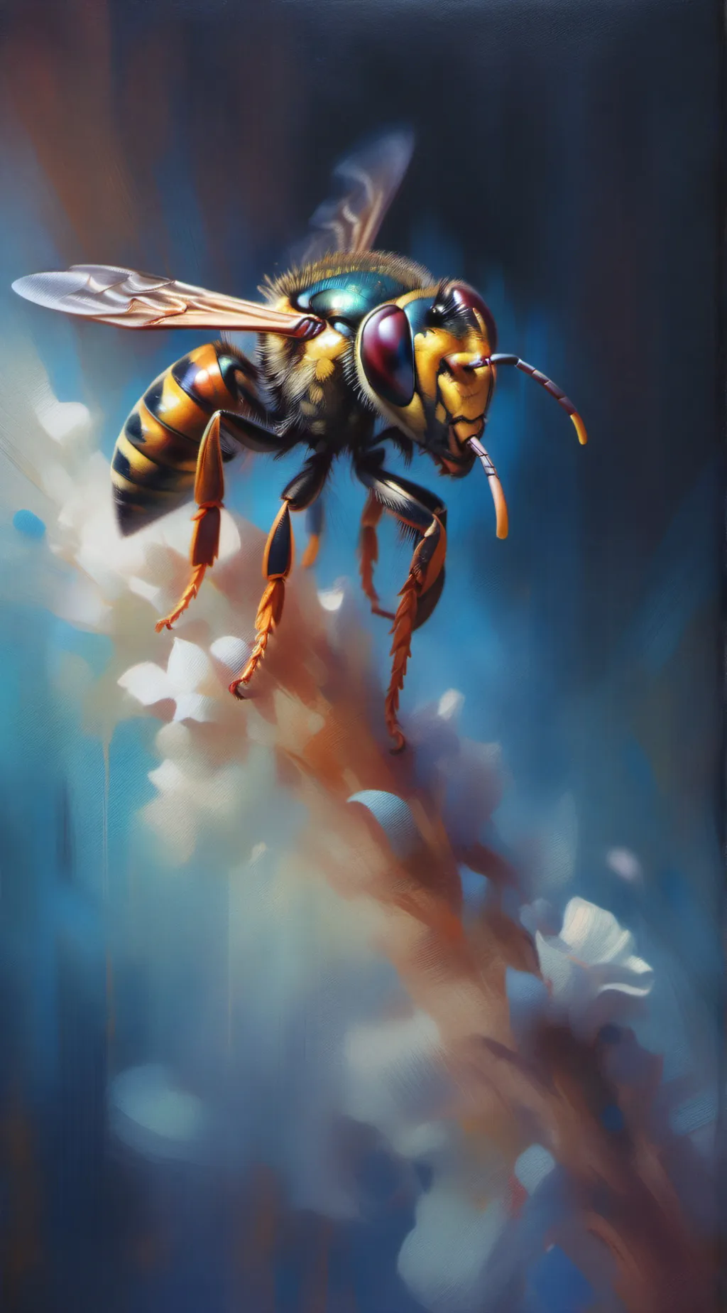 ai character: wasp background