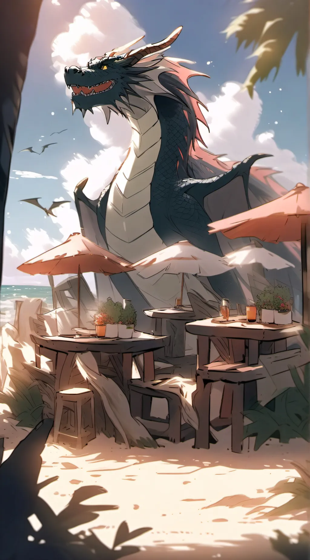 ai character: °.Wings of fire° background