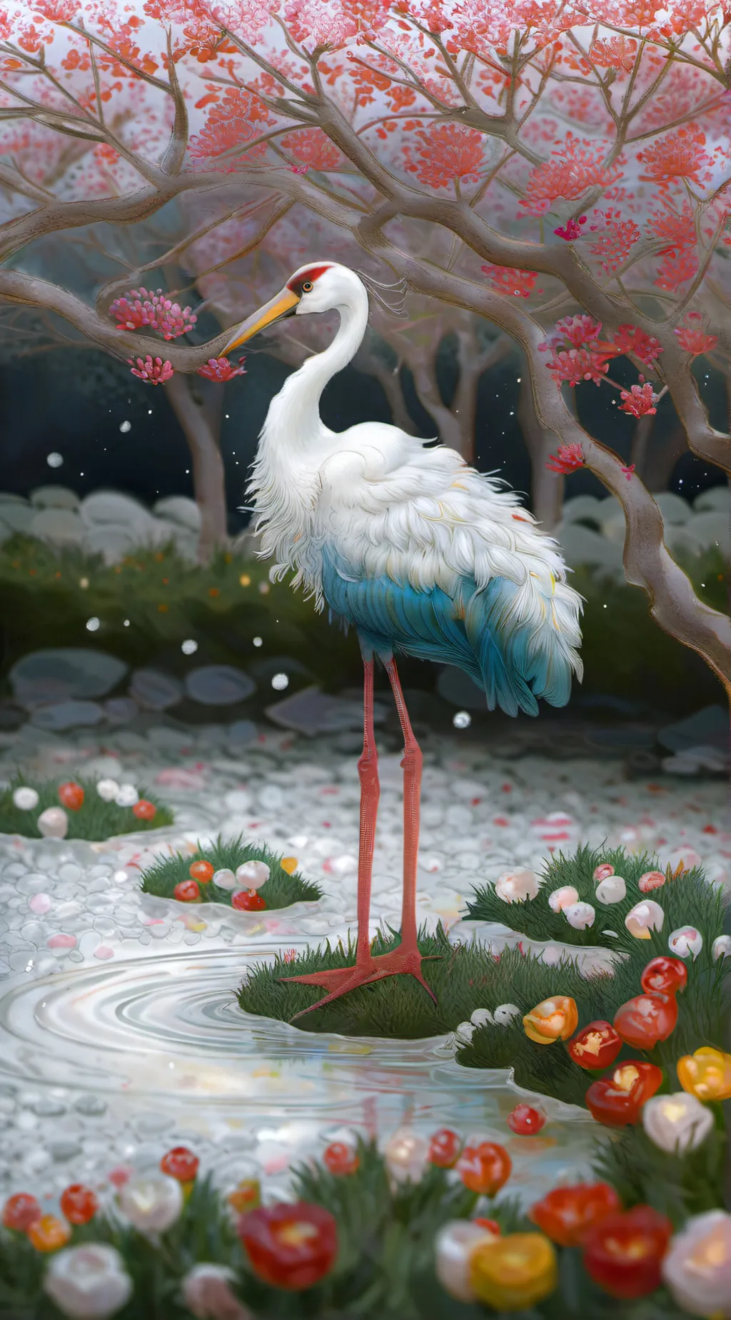 ai character: some kind of bird background