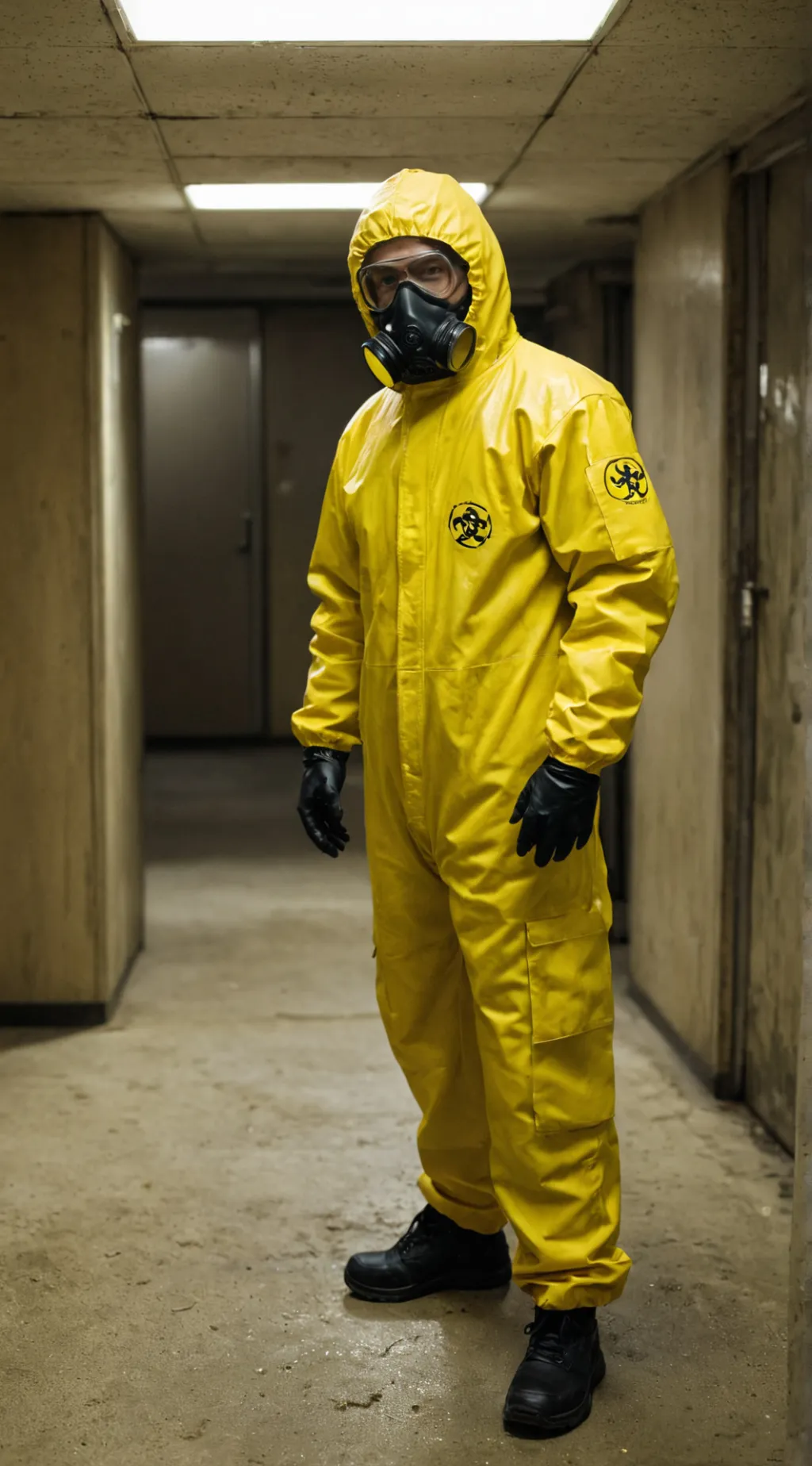 ai character: backrooms background