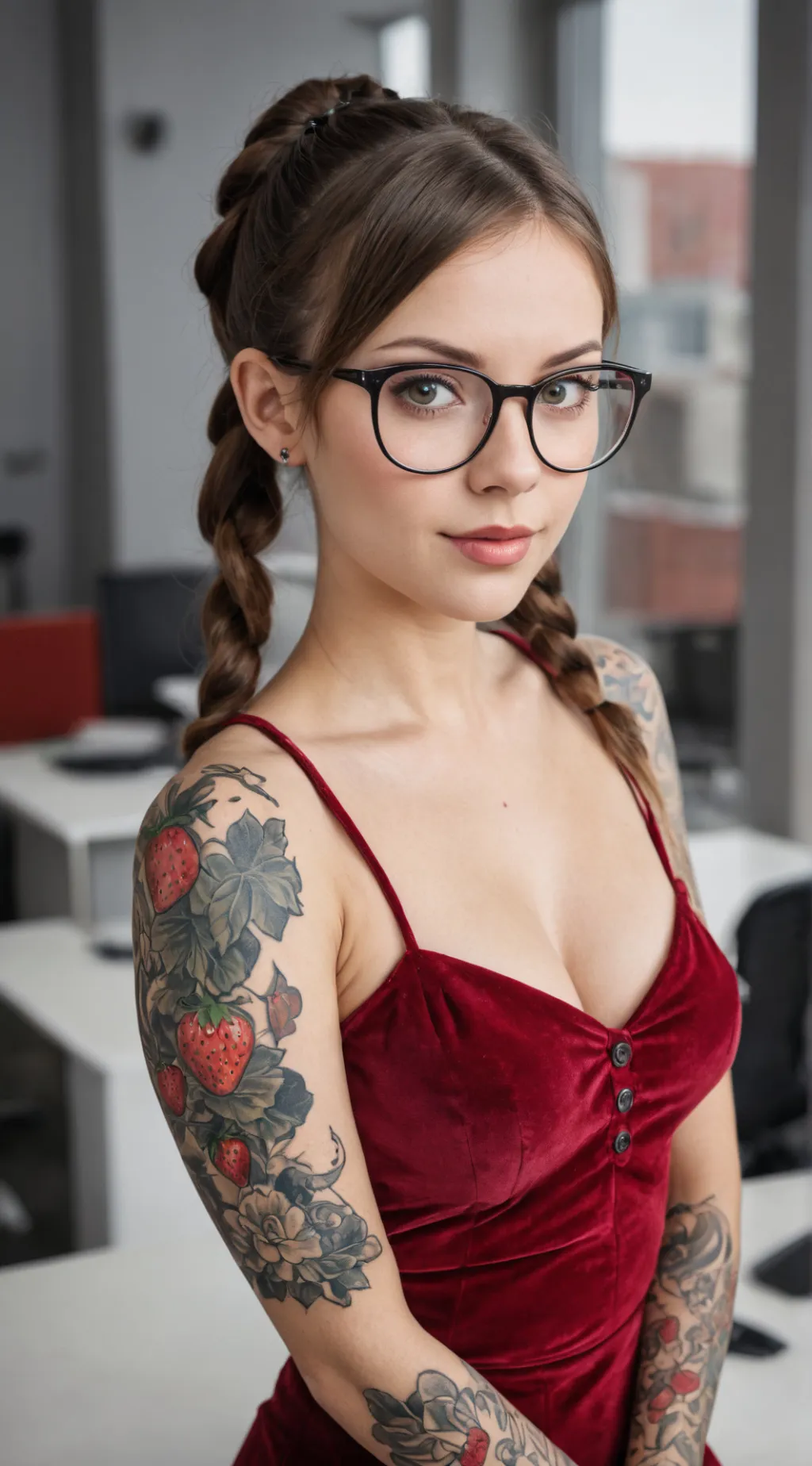 ai character: Cindy  background