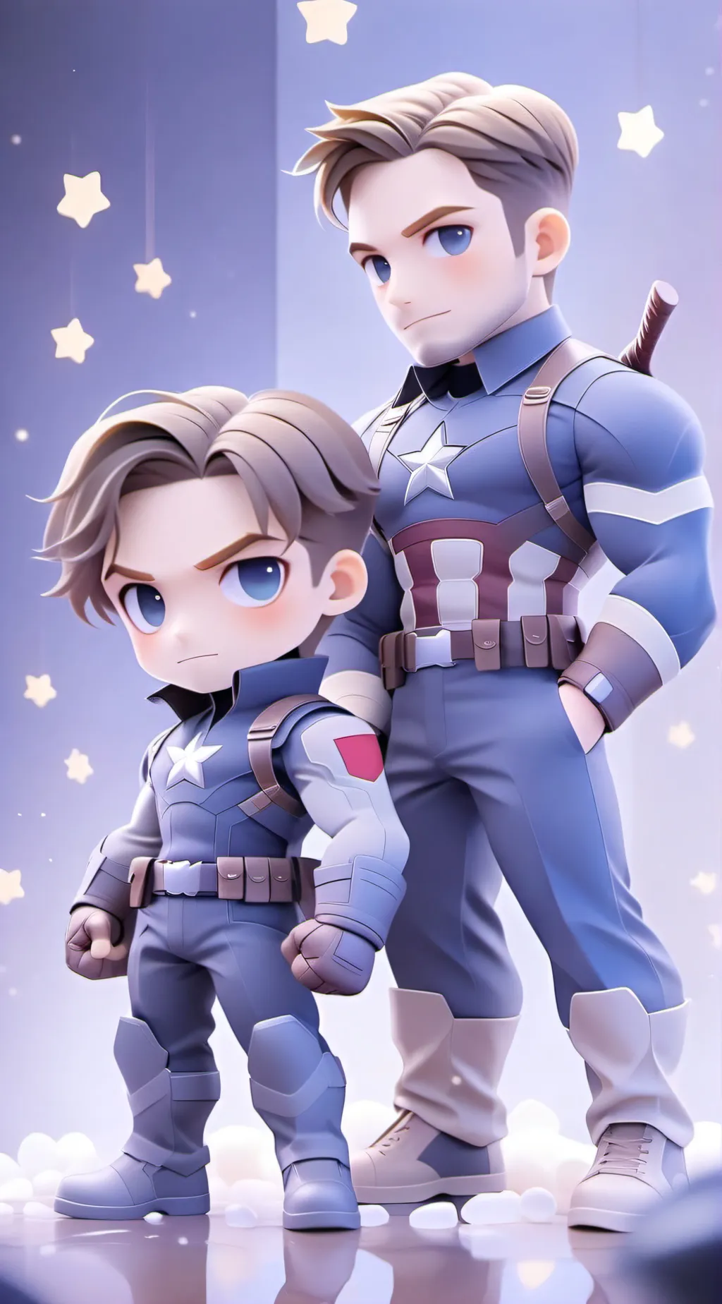 ai character: Surprise  background