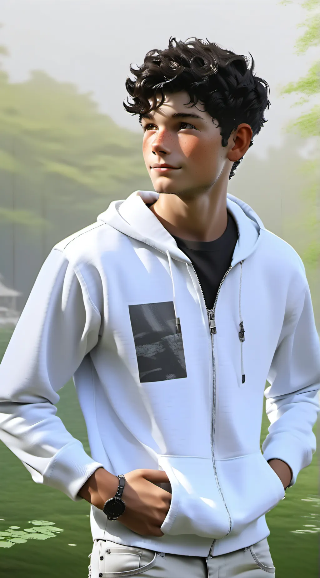 ai character: Zack background
