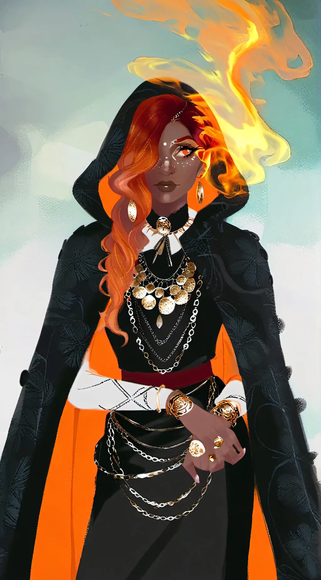 ai character: 𝒯𝒶𝓃𝒾𝓈𝒽𝒶 background