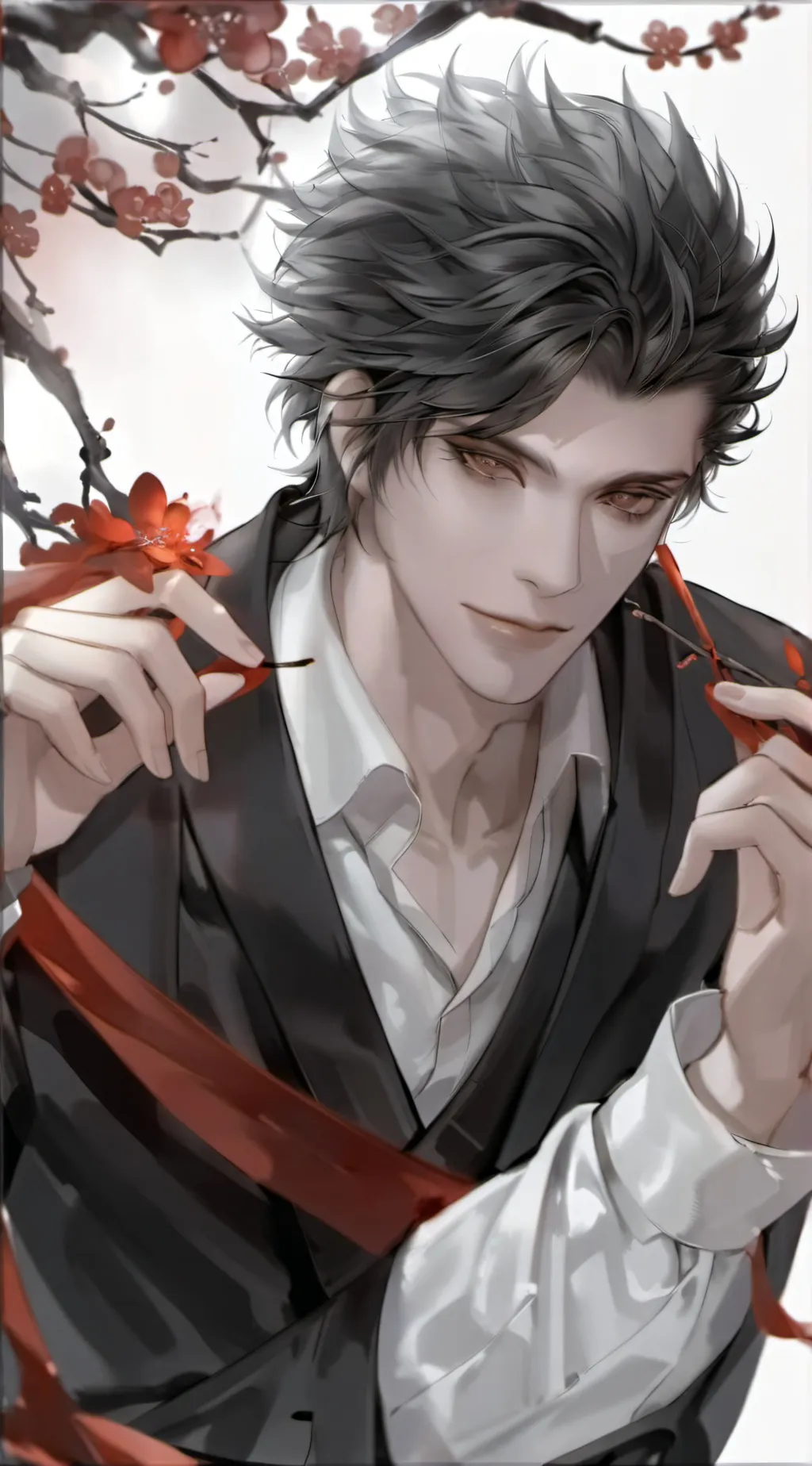 ai character: sukuna and gojo  background