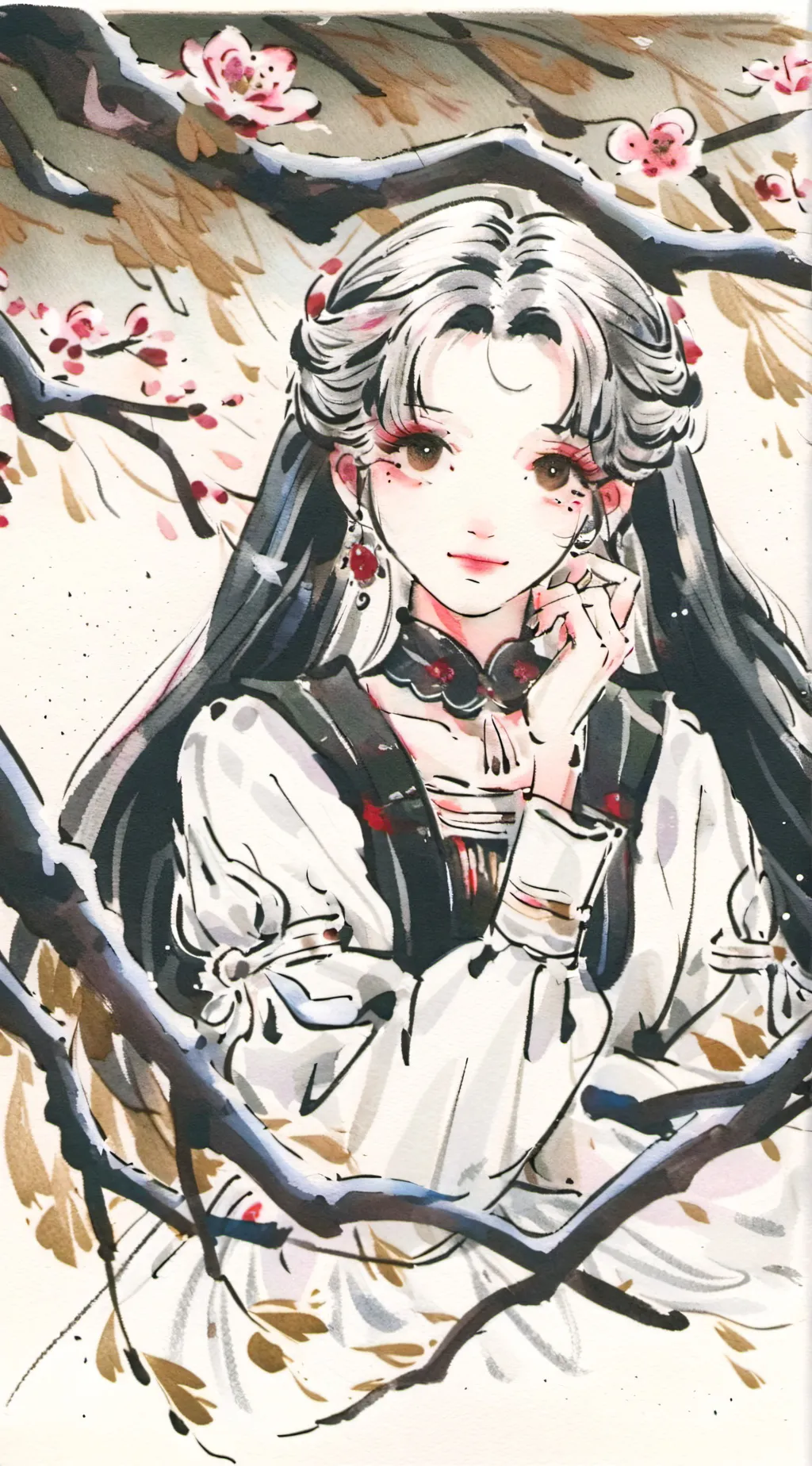 ai character: Ester  background