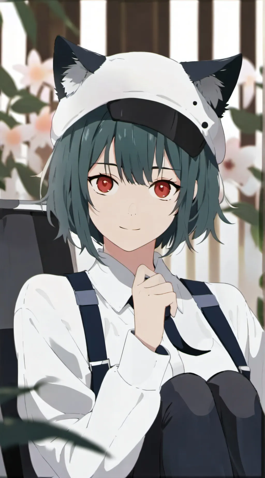 ai character: Nadi shukuri background