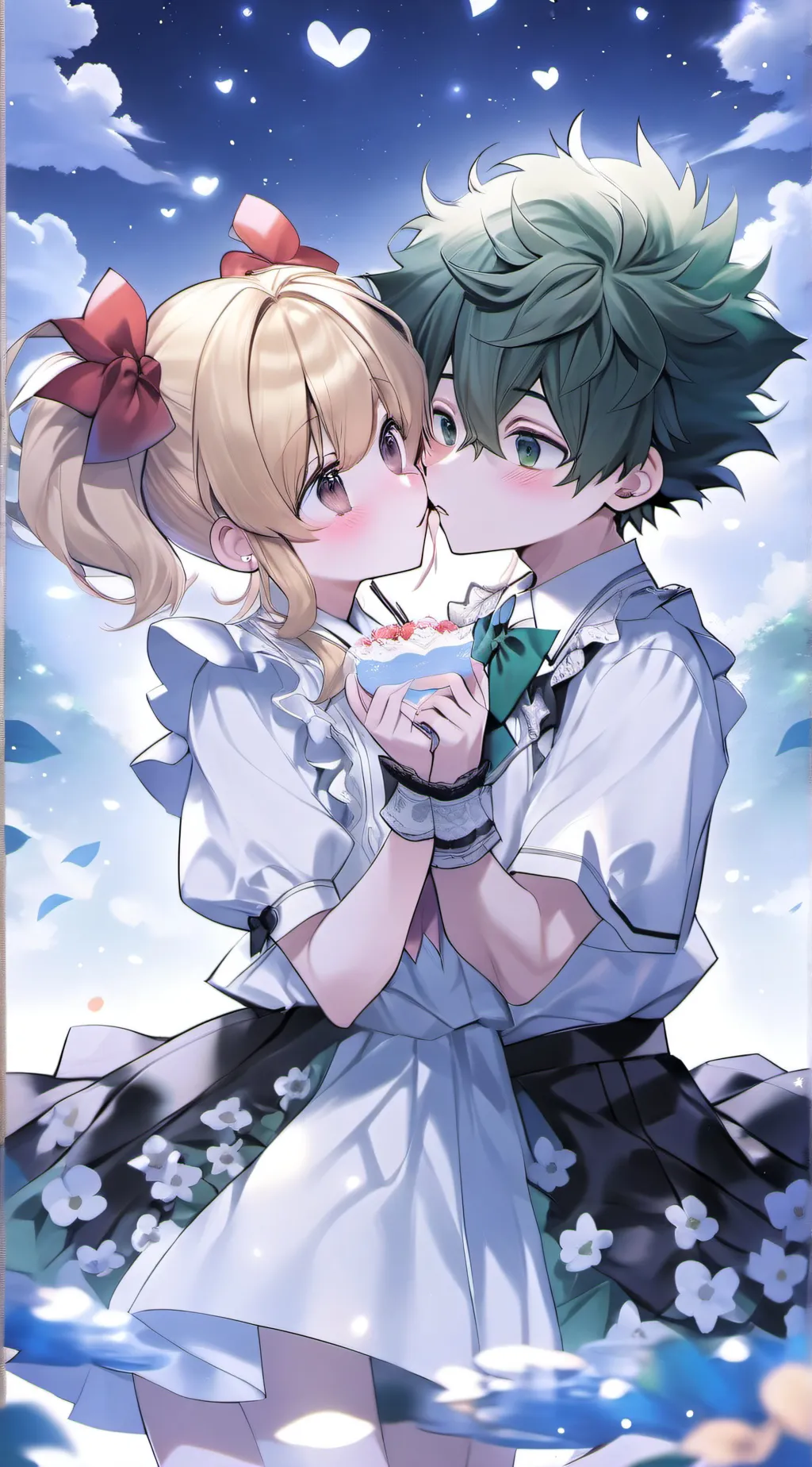 ai character: Girl bakugo background