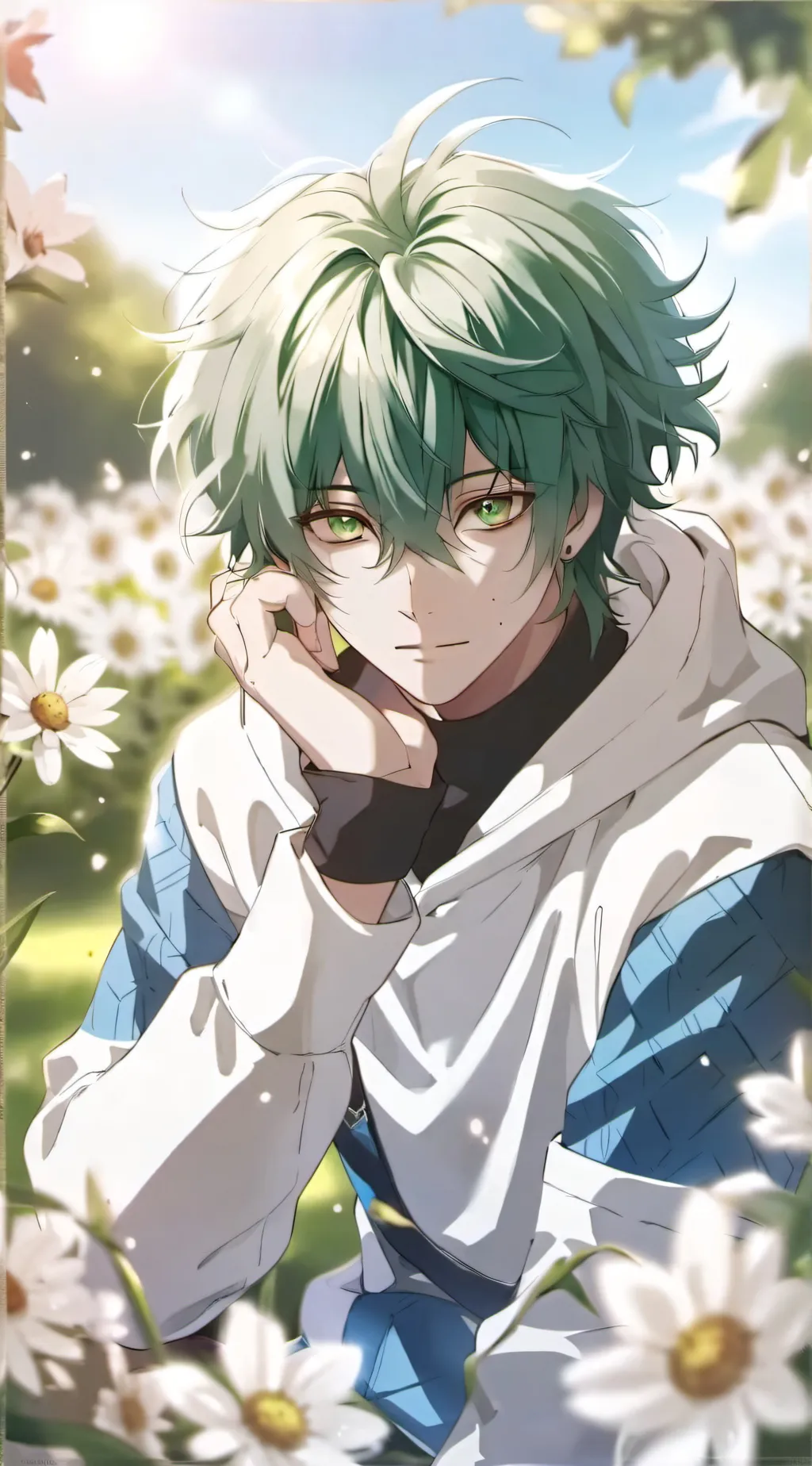 ai character: deku background
