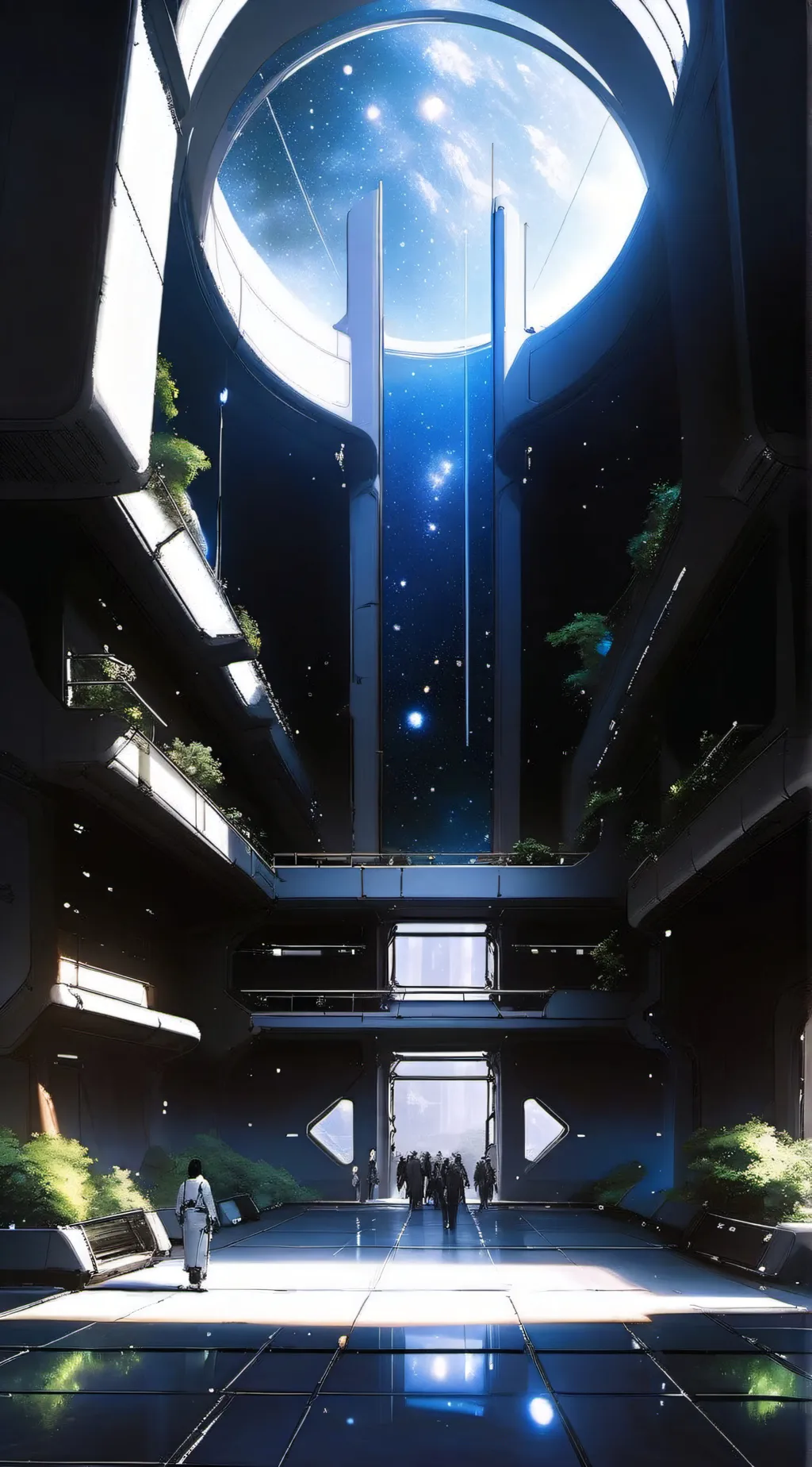ai character: Florestine Station background