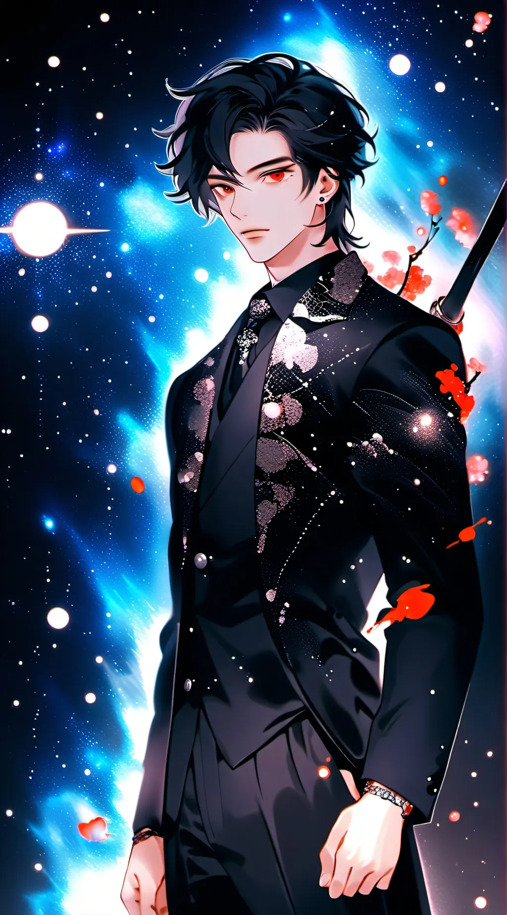 ai character: MHA BOY SLEEPOVER background