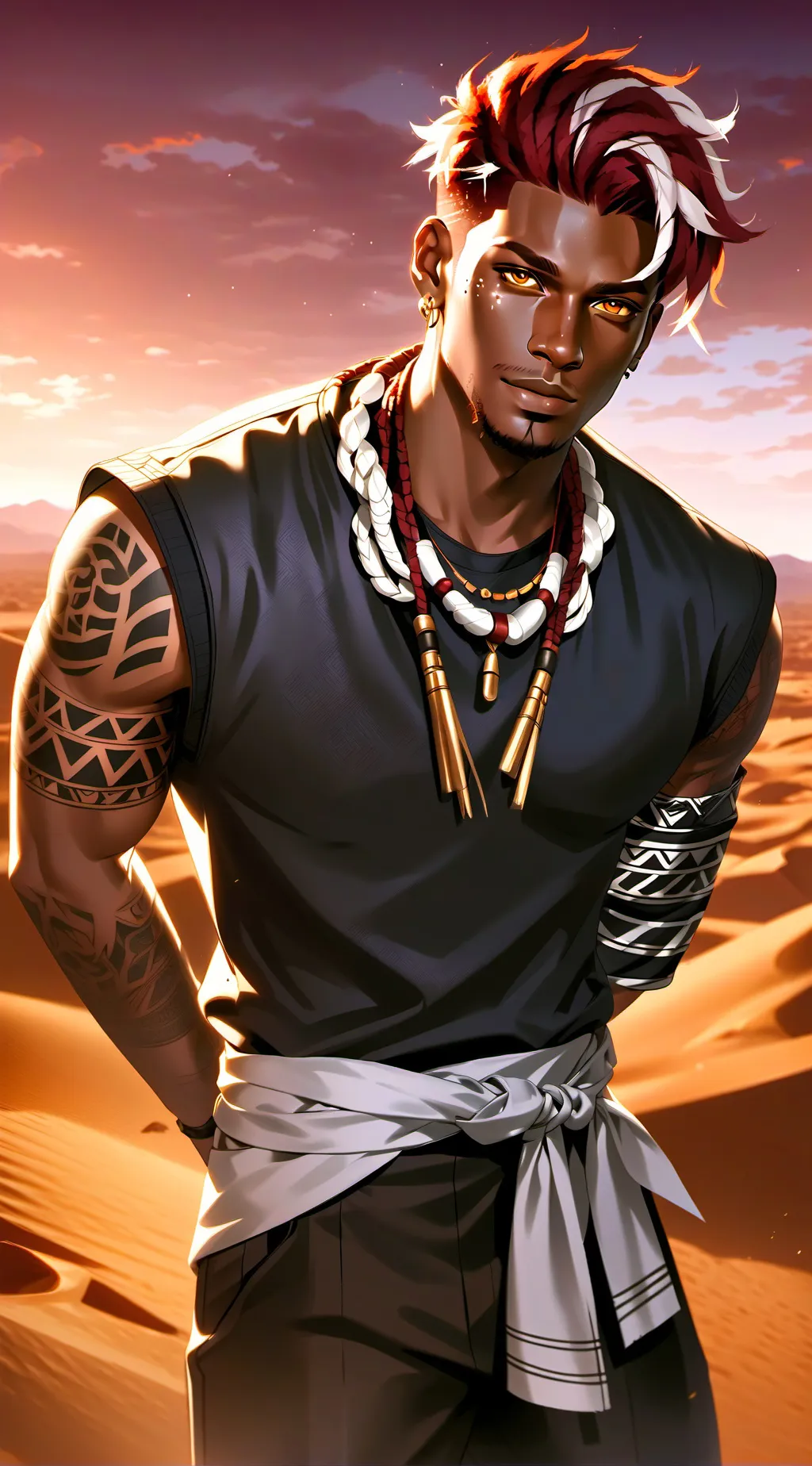 ai character: Aydin Conleth background