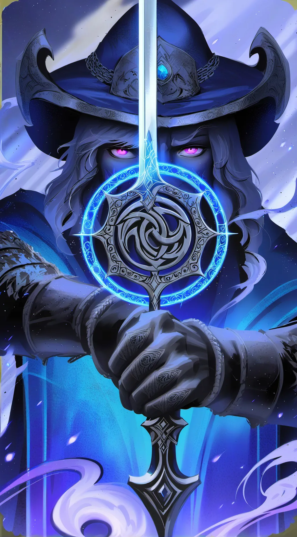 ai character: Country ball chaos background