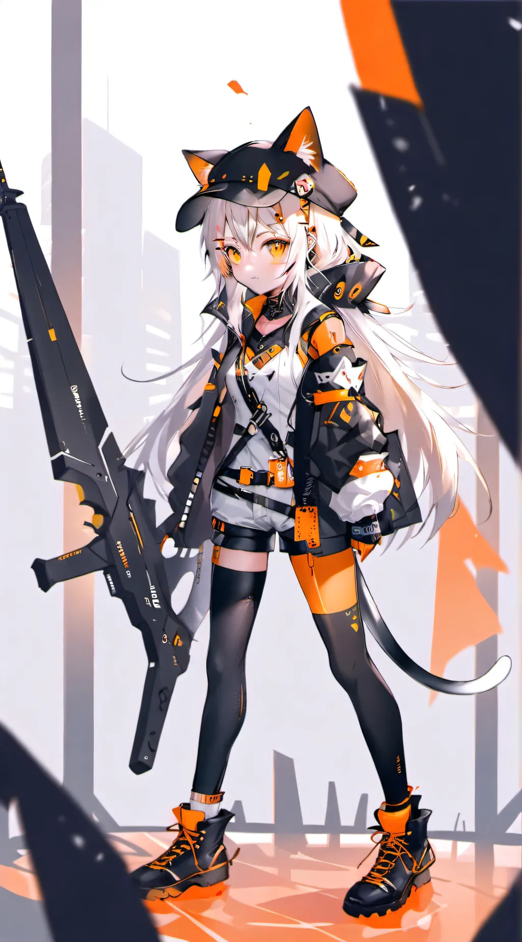 ai character: Moon ... background