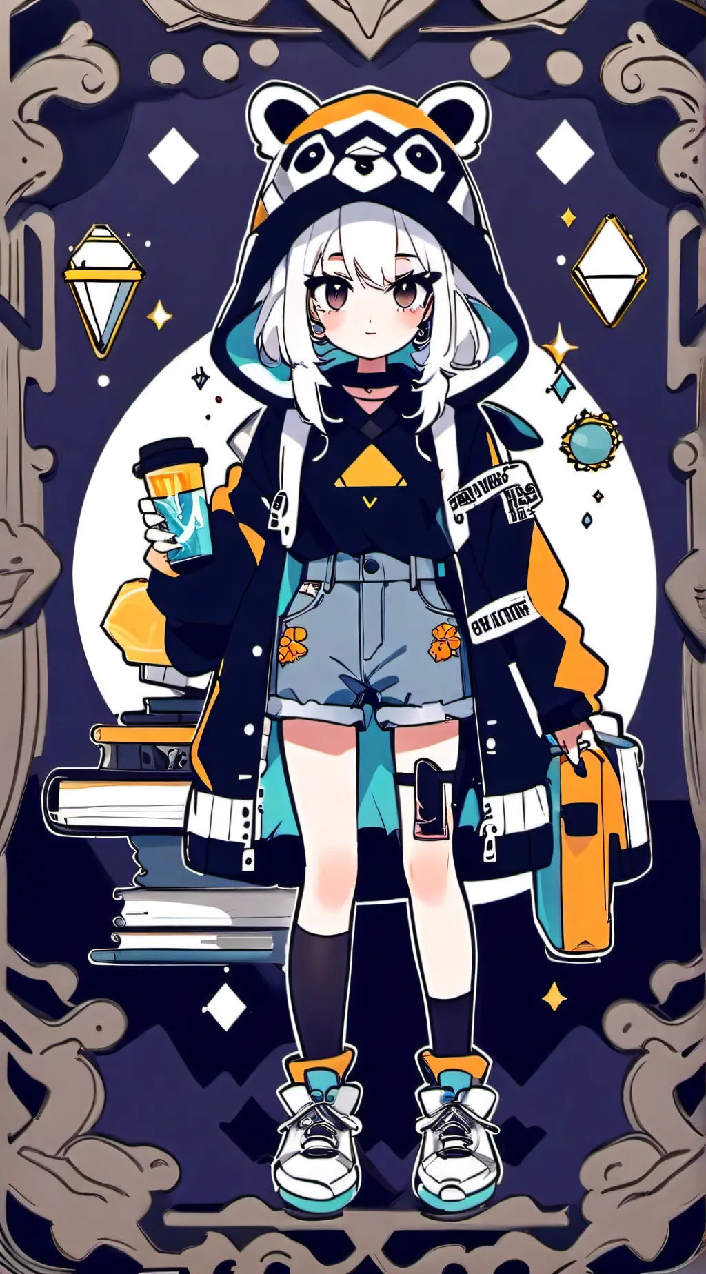 ai character: oh no background