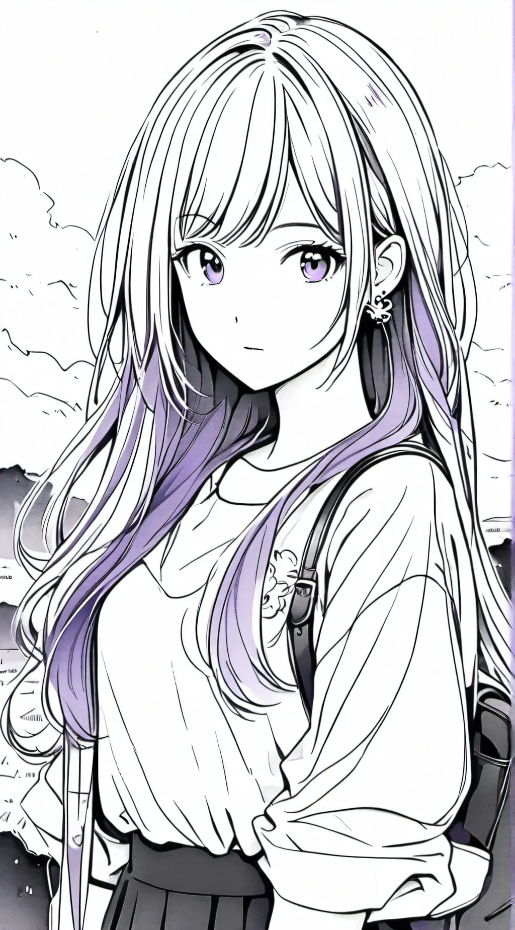 ai character: hi background