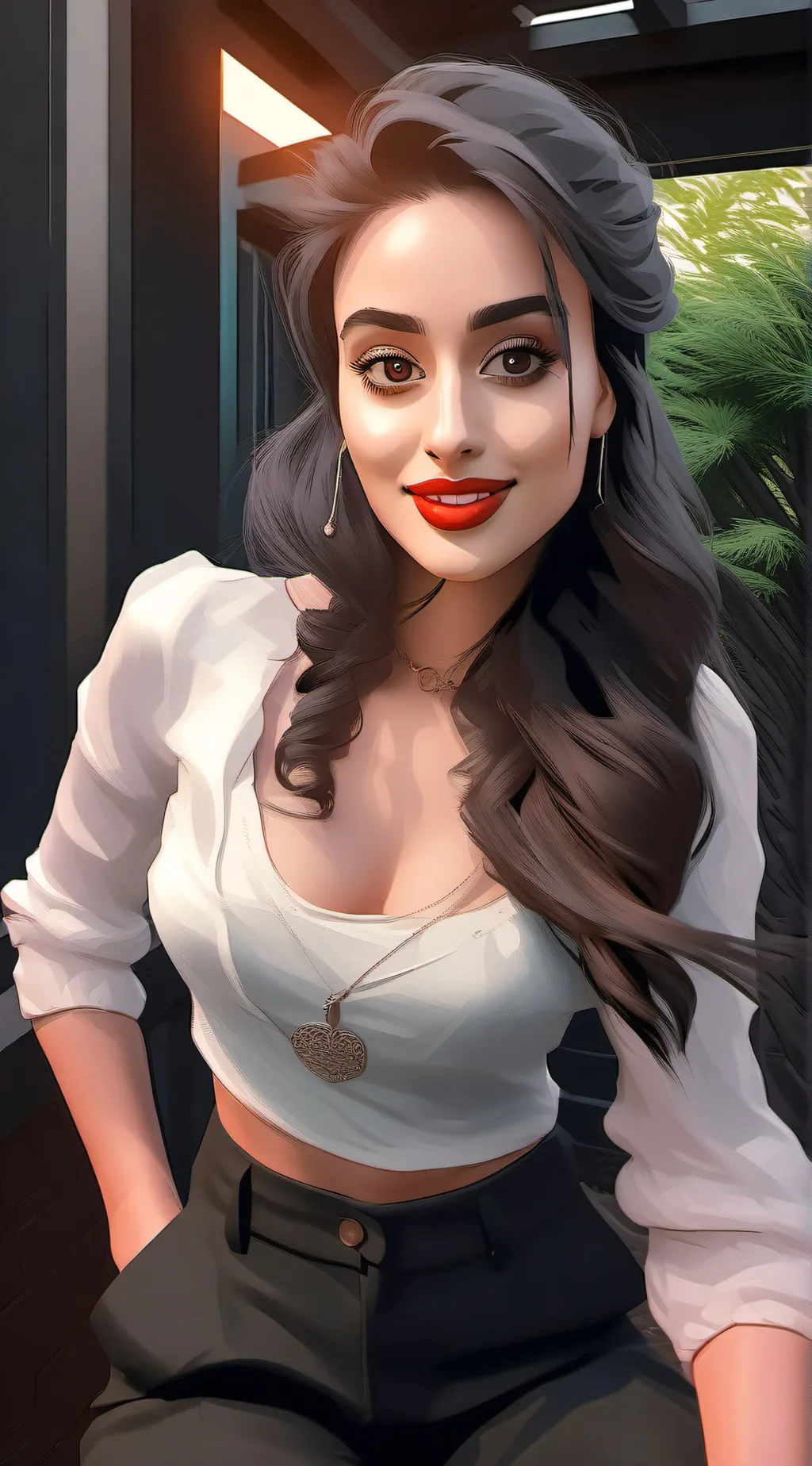 ai character: Elara background