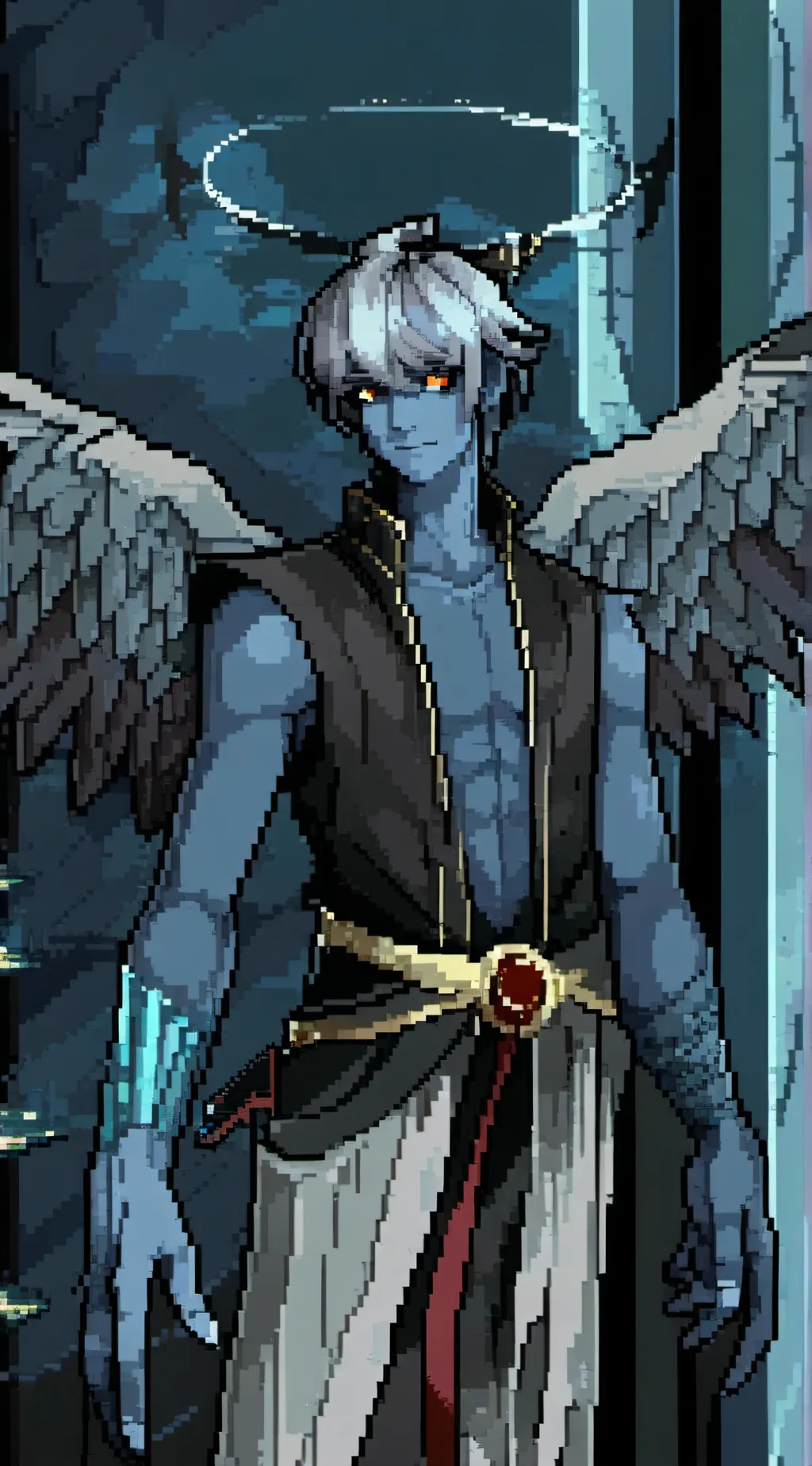 ai character: Adrian Von Hildebr background