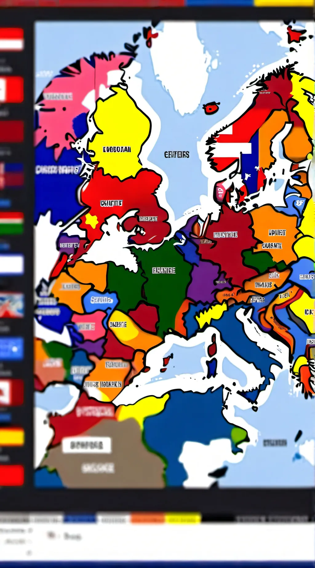 ai character: Europe background
