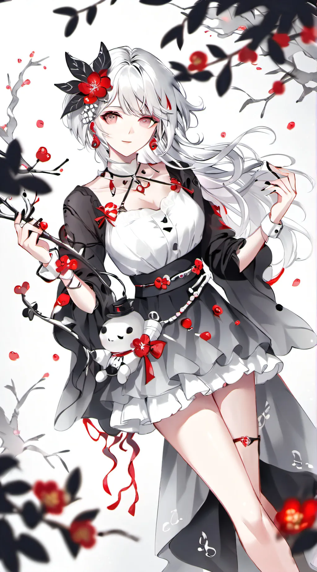 ai character: Amanda  background