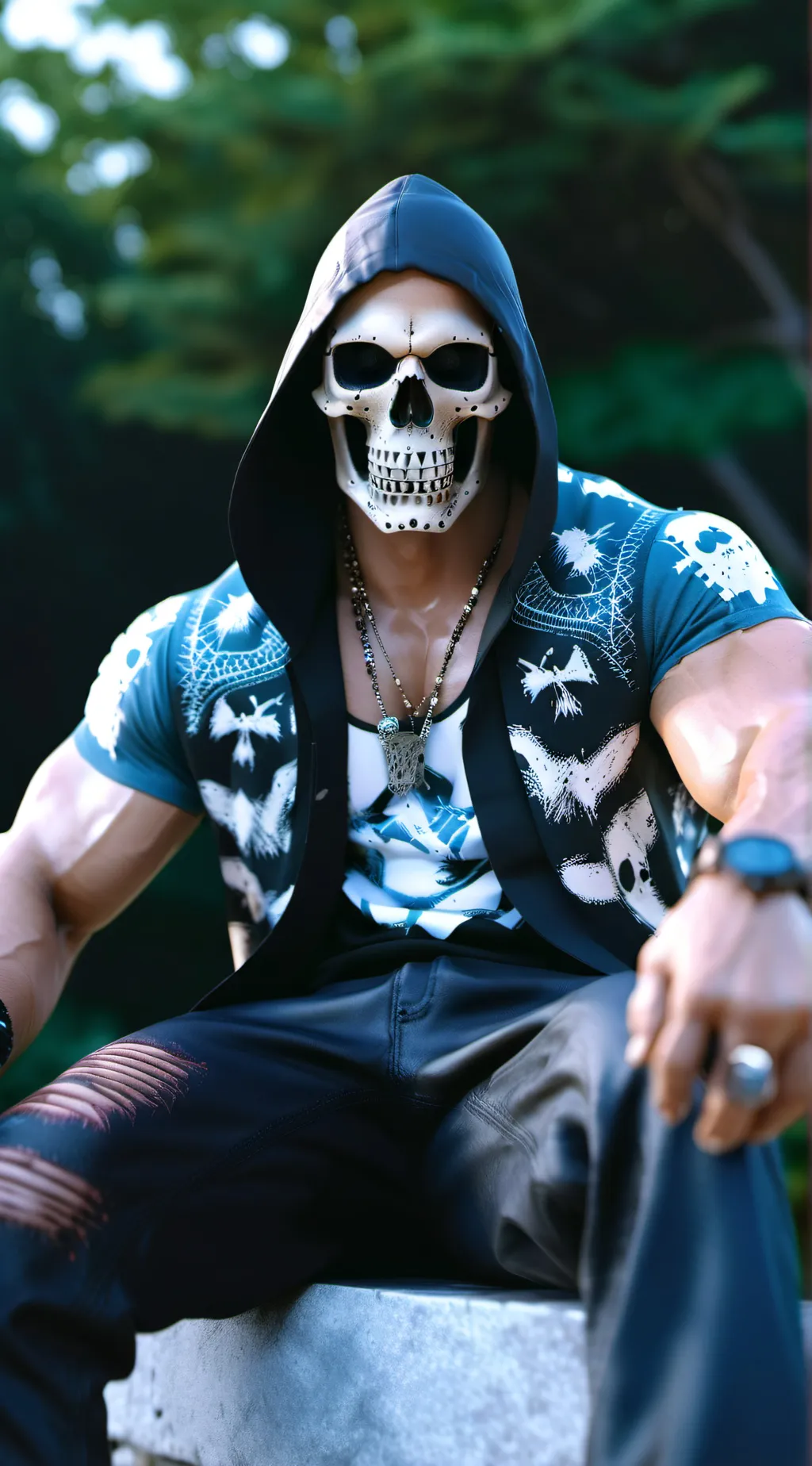 ai character: Dead wrestler  background
