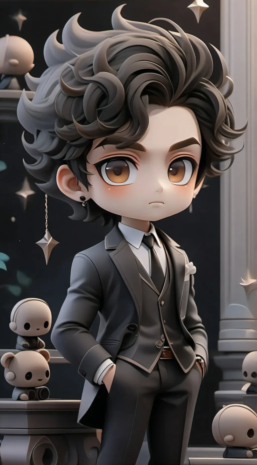 ai character: Louis background