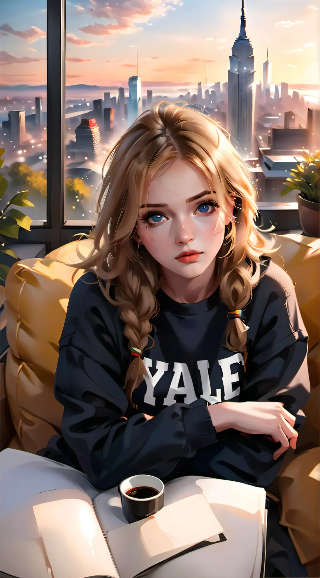 ai character: Brooke background