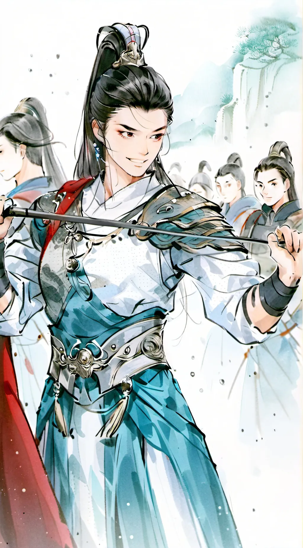 ai character: 冯烈 background