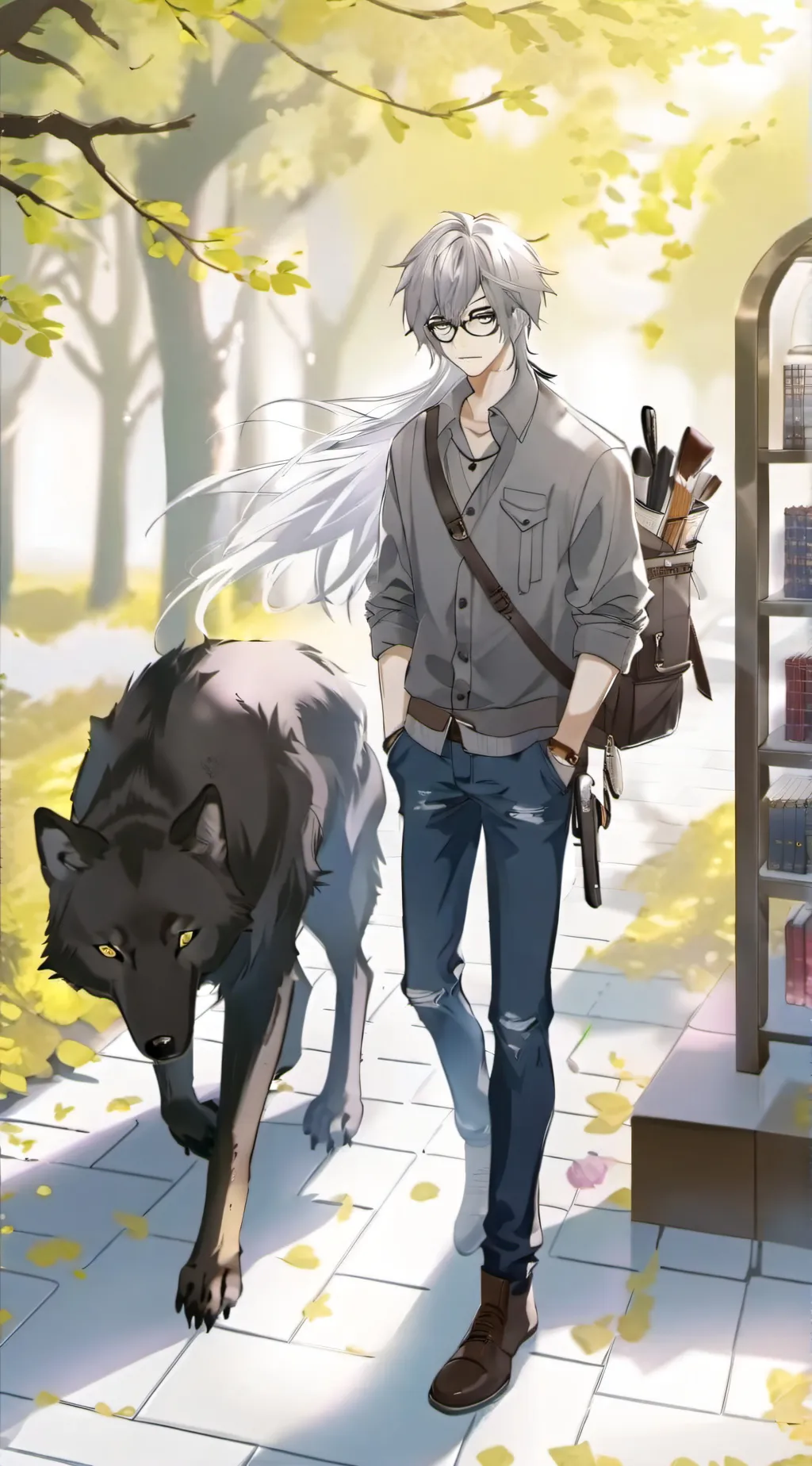 ai character: ☆kris☆ background