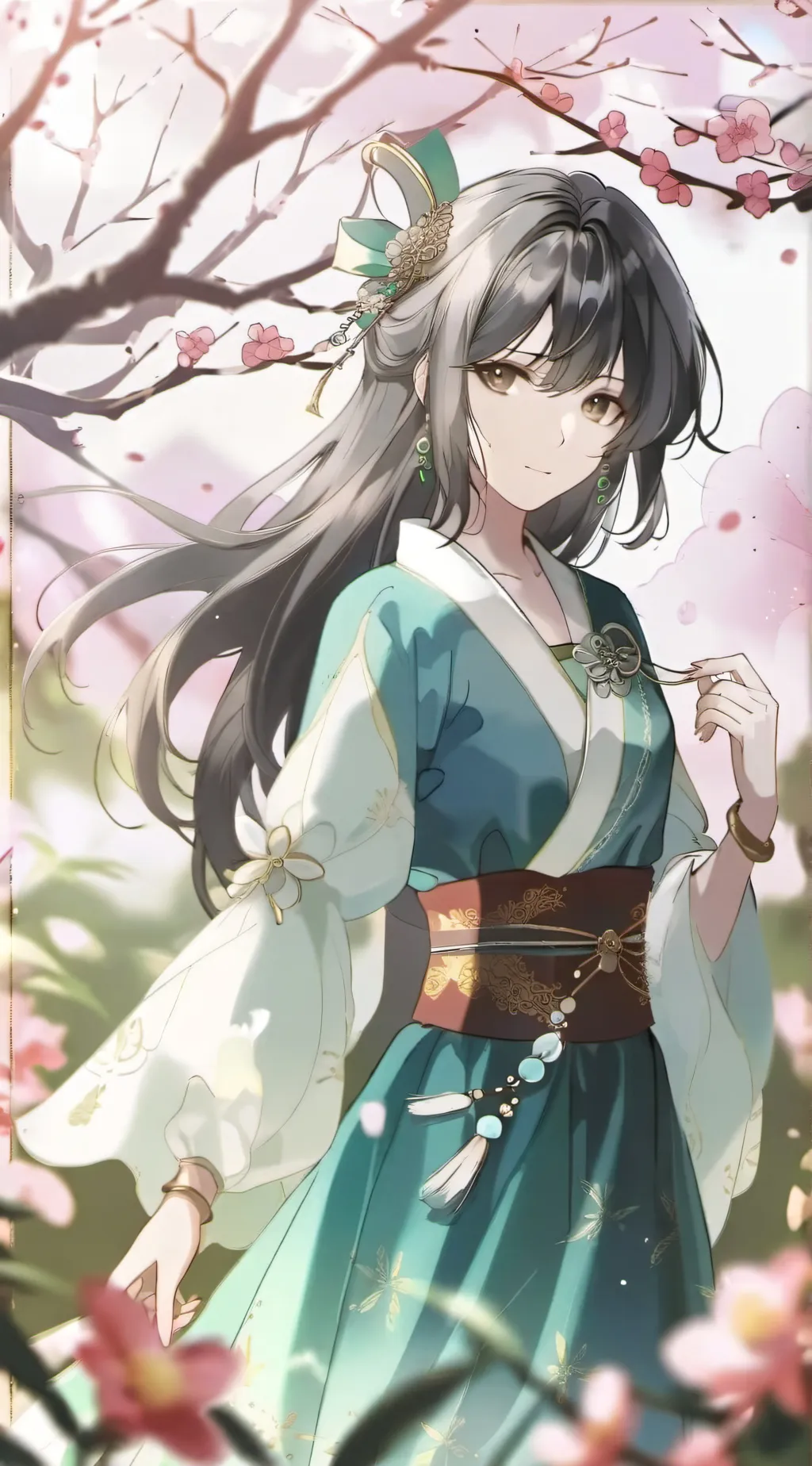 ai character: adriana background
