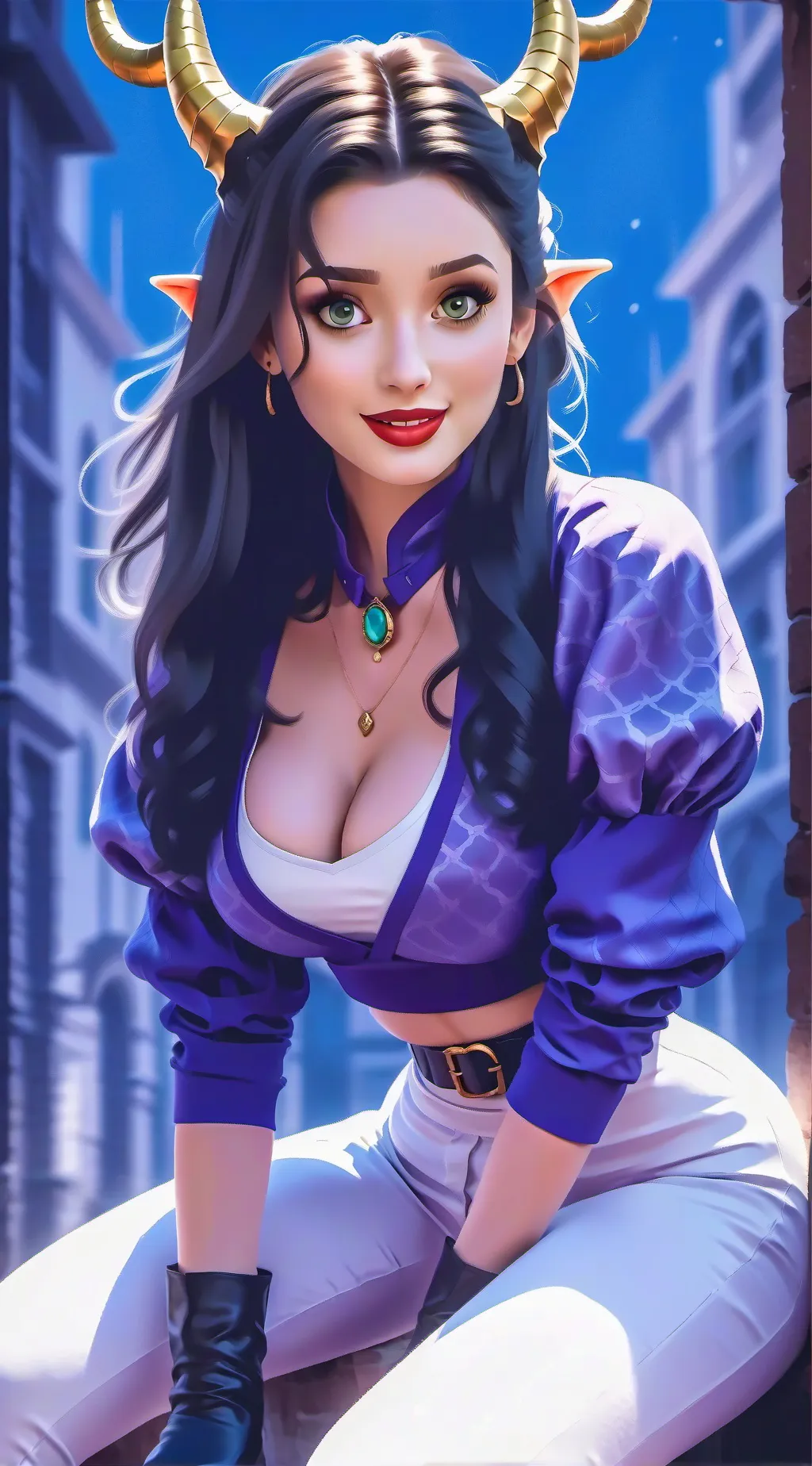 ai character: Ava Shadowhorn background