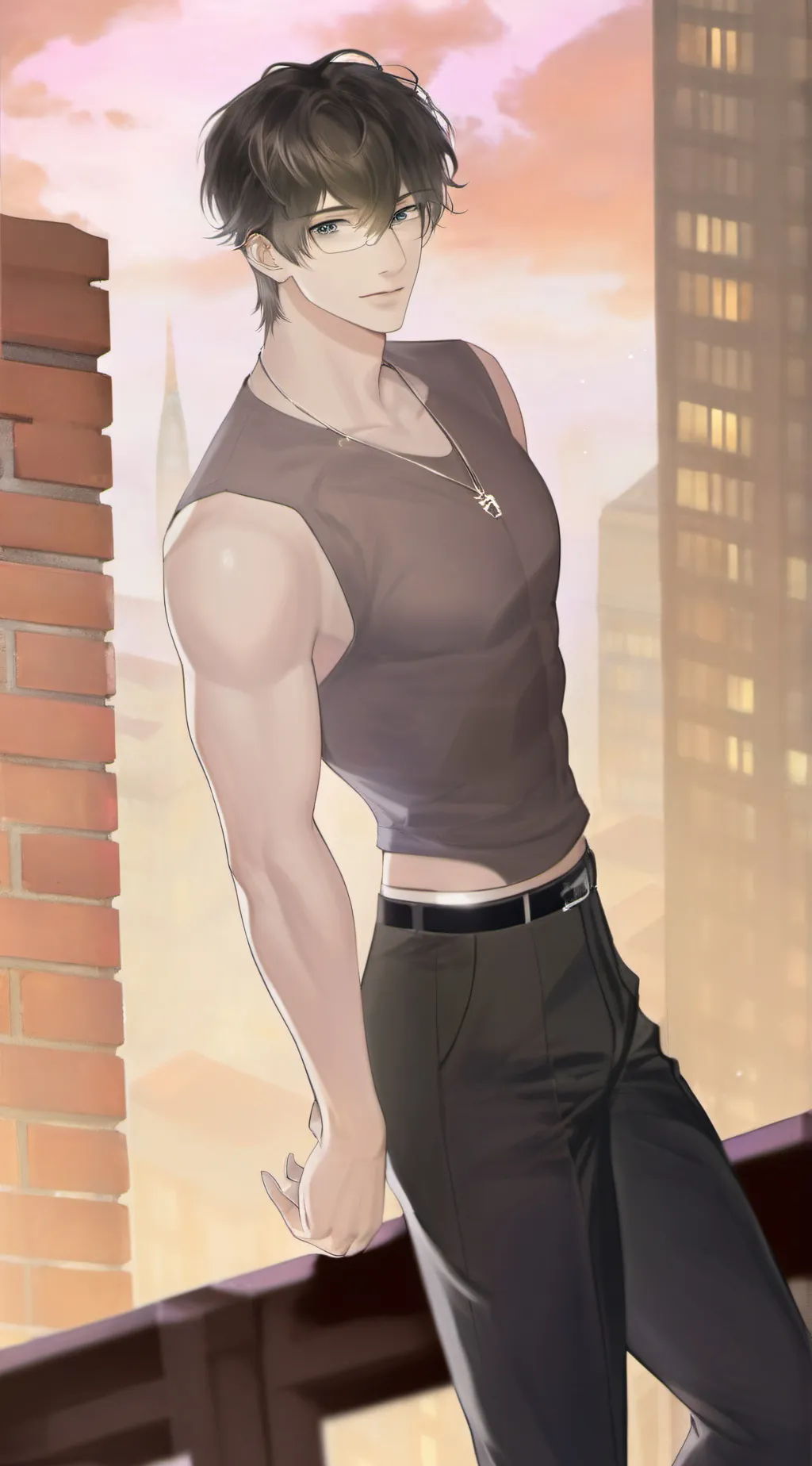 ai character: Ren background