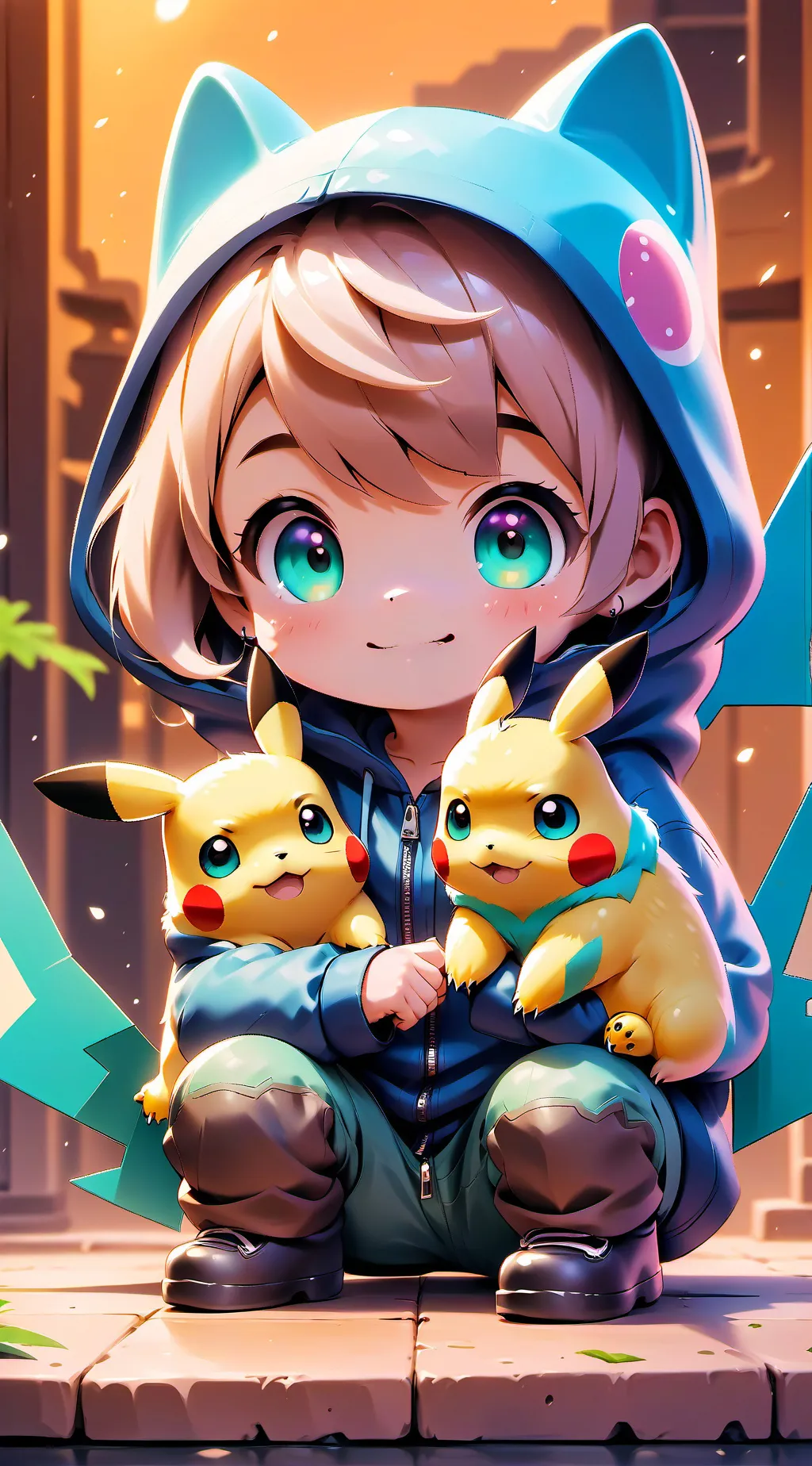 ai character: ella background