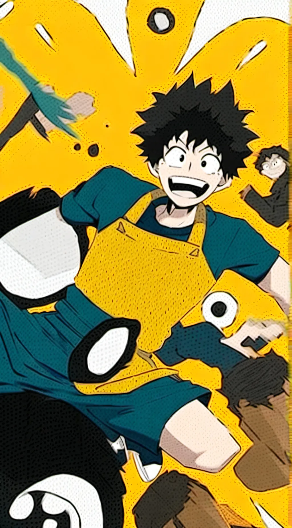 ai character: izuku midoriya  background