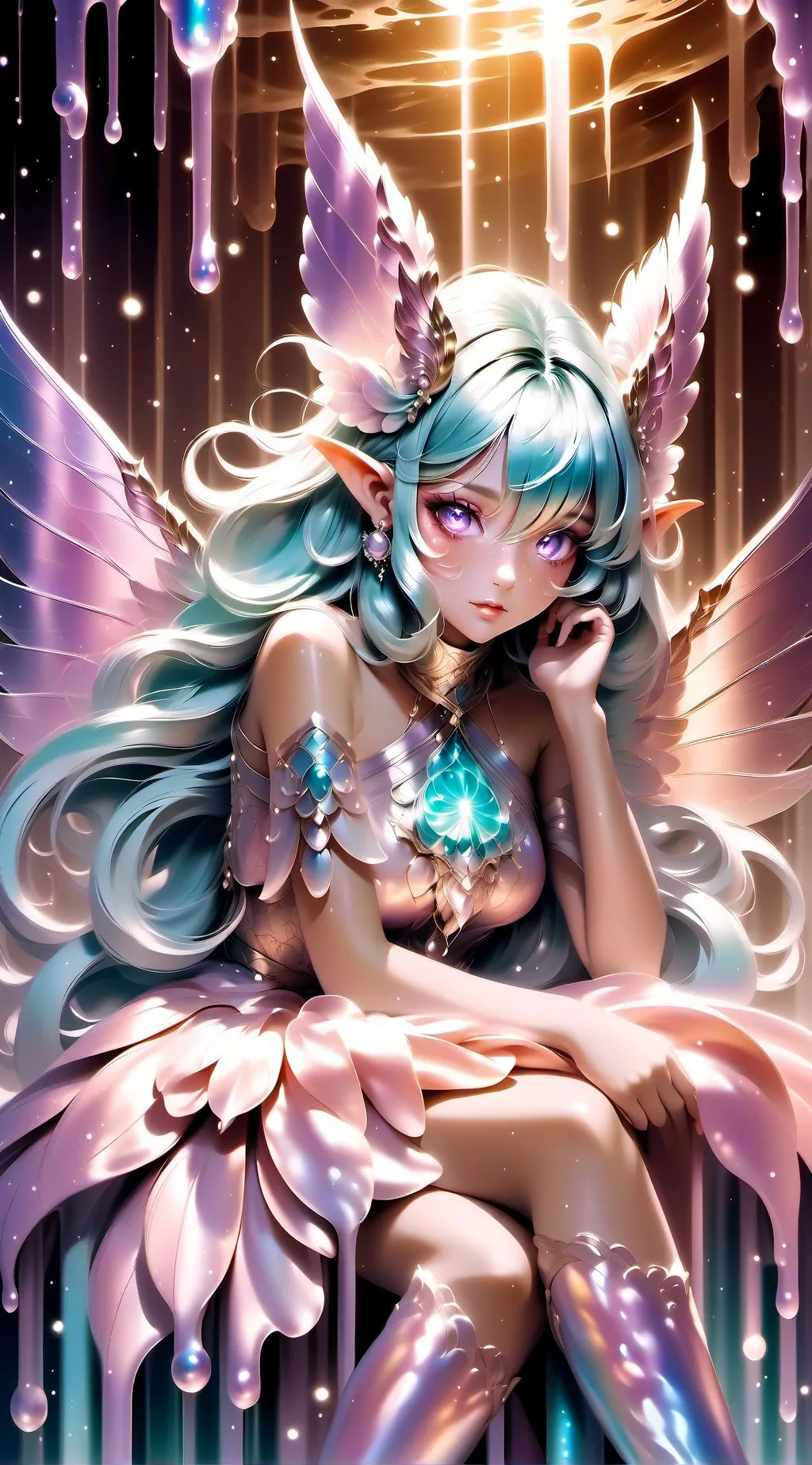 ai character: NYX background