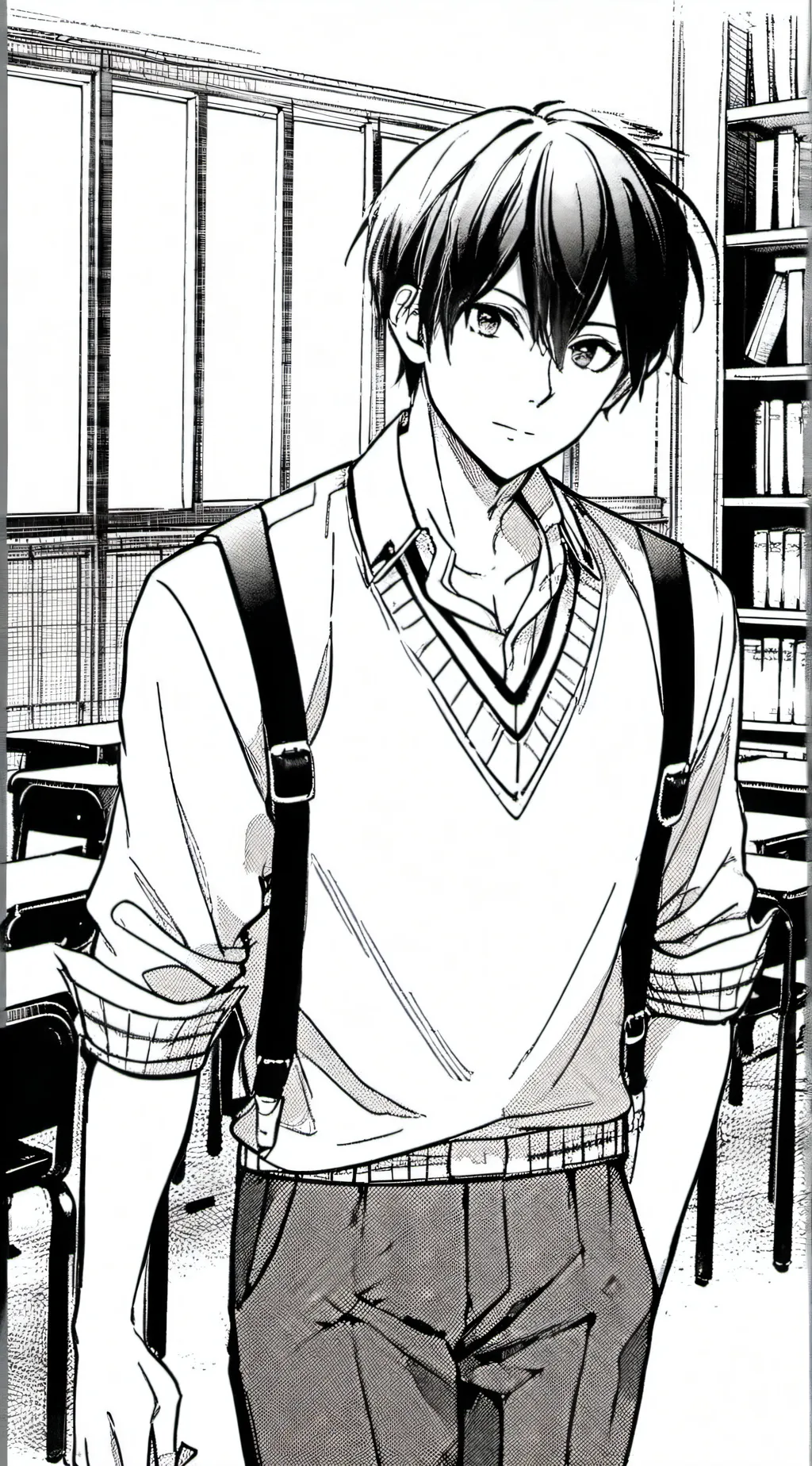 ai character: Kyle background
