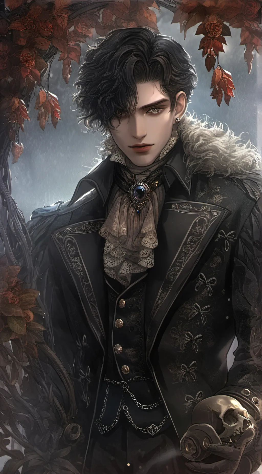 ai character: •~{𝕰𝖘𝖙𝖍𝖊𝖗}~• background