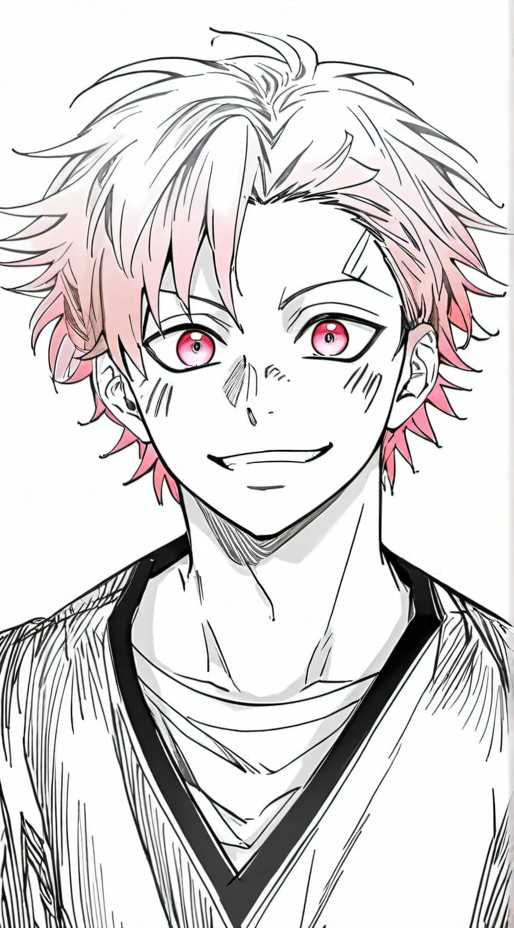 ai character: Sukuna DS background