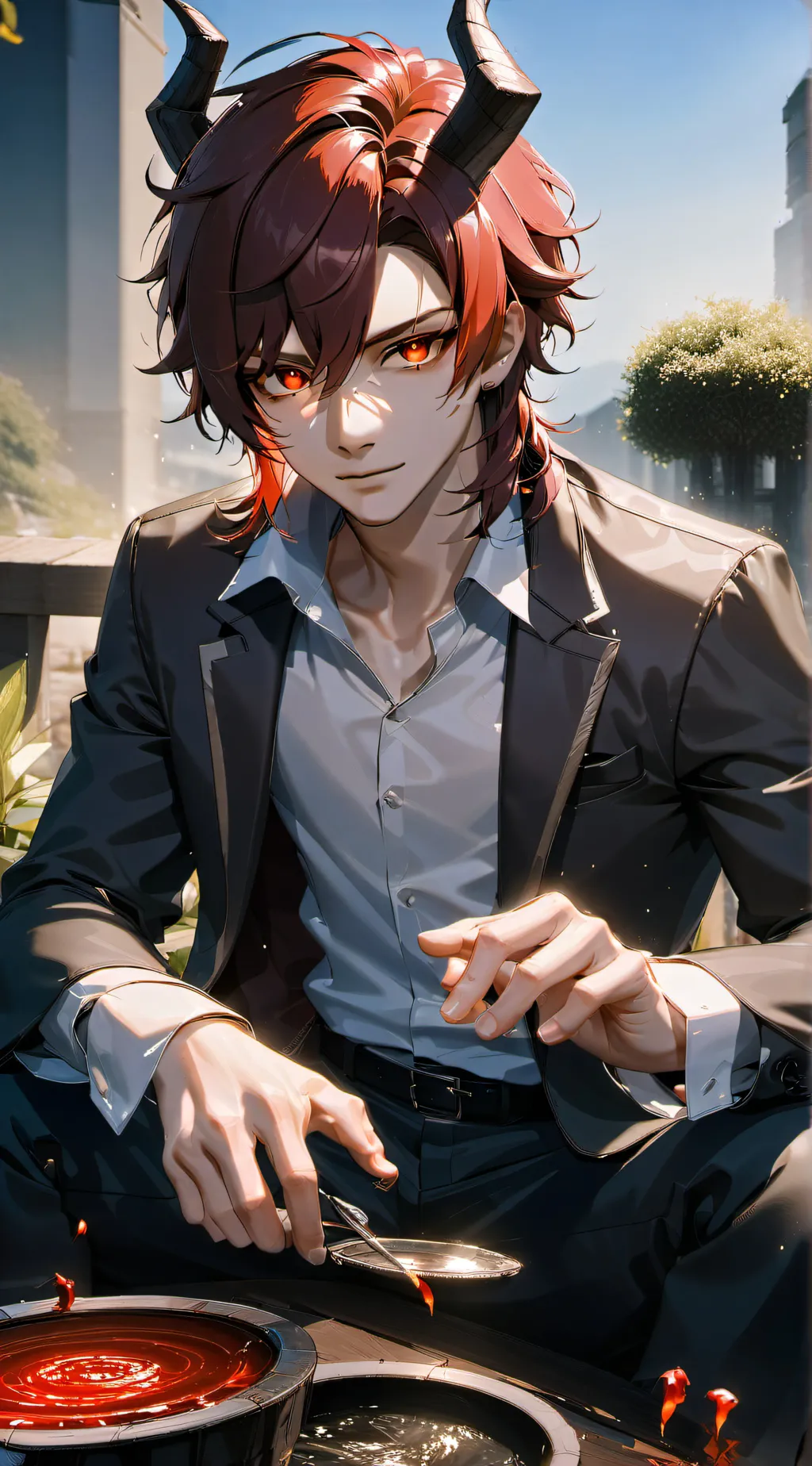ai character: Elias background