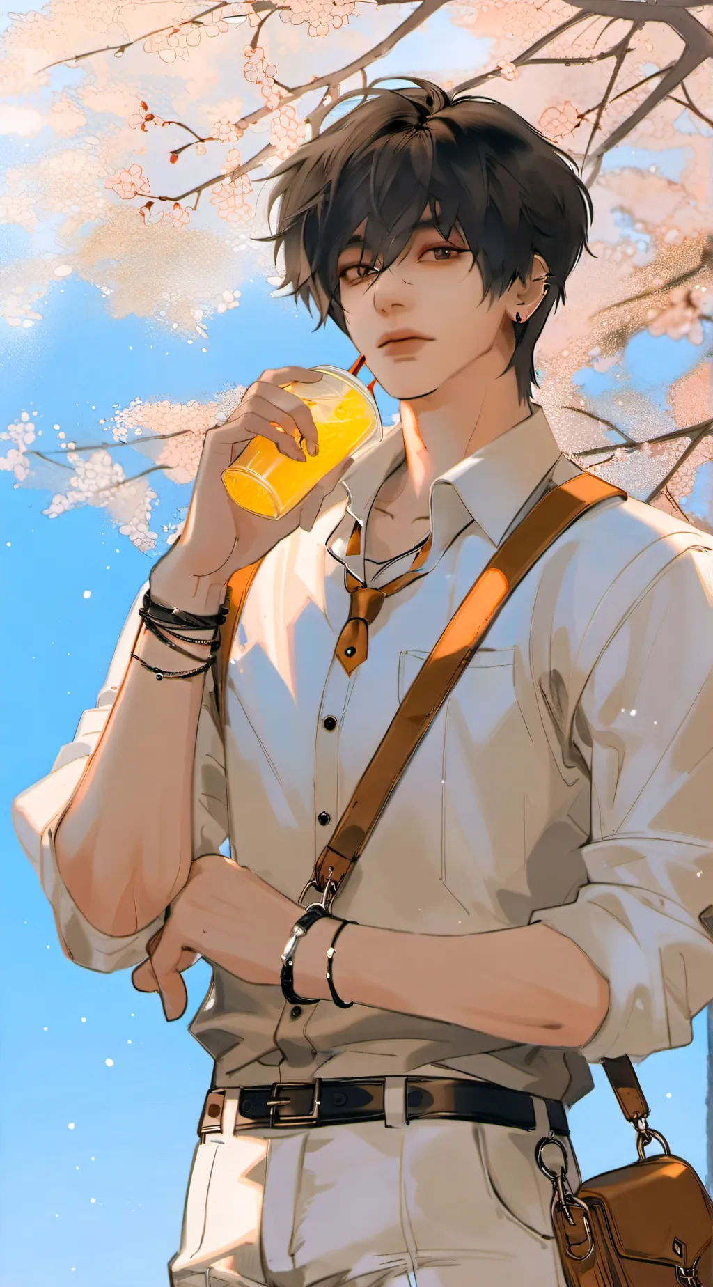 ai character: Keith  background