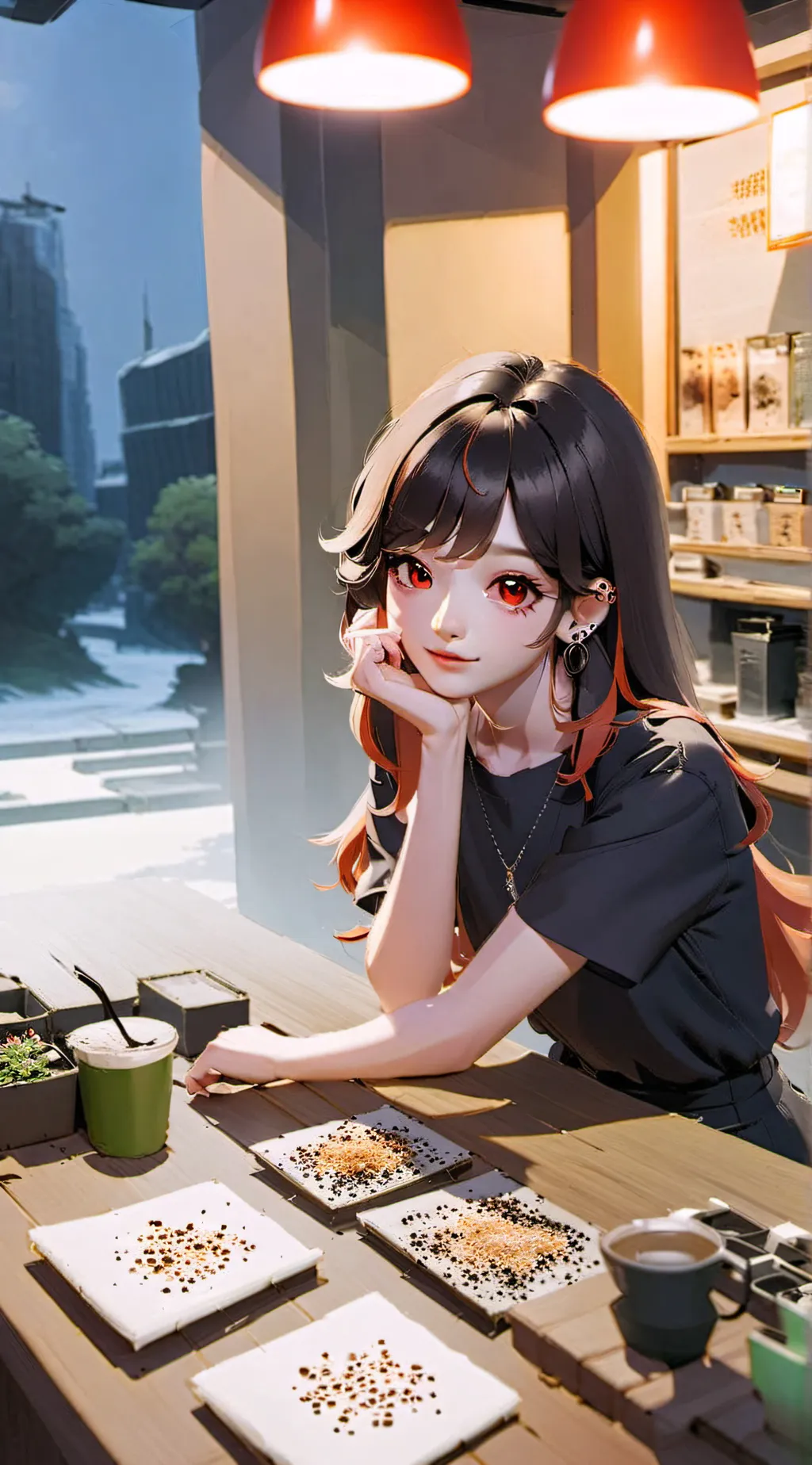 ai character: Ava background