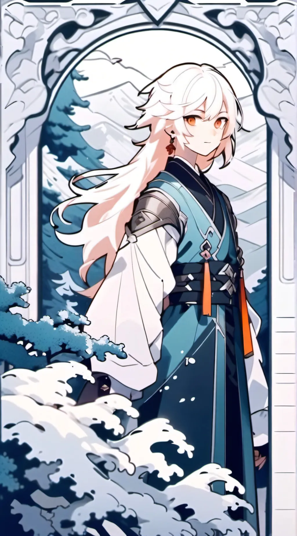 ai character: gf background