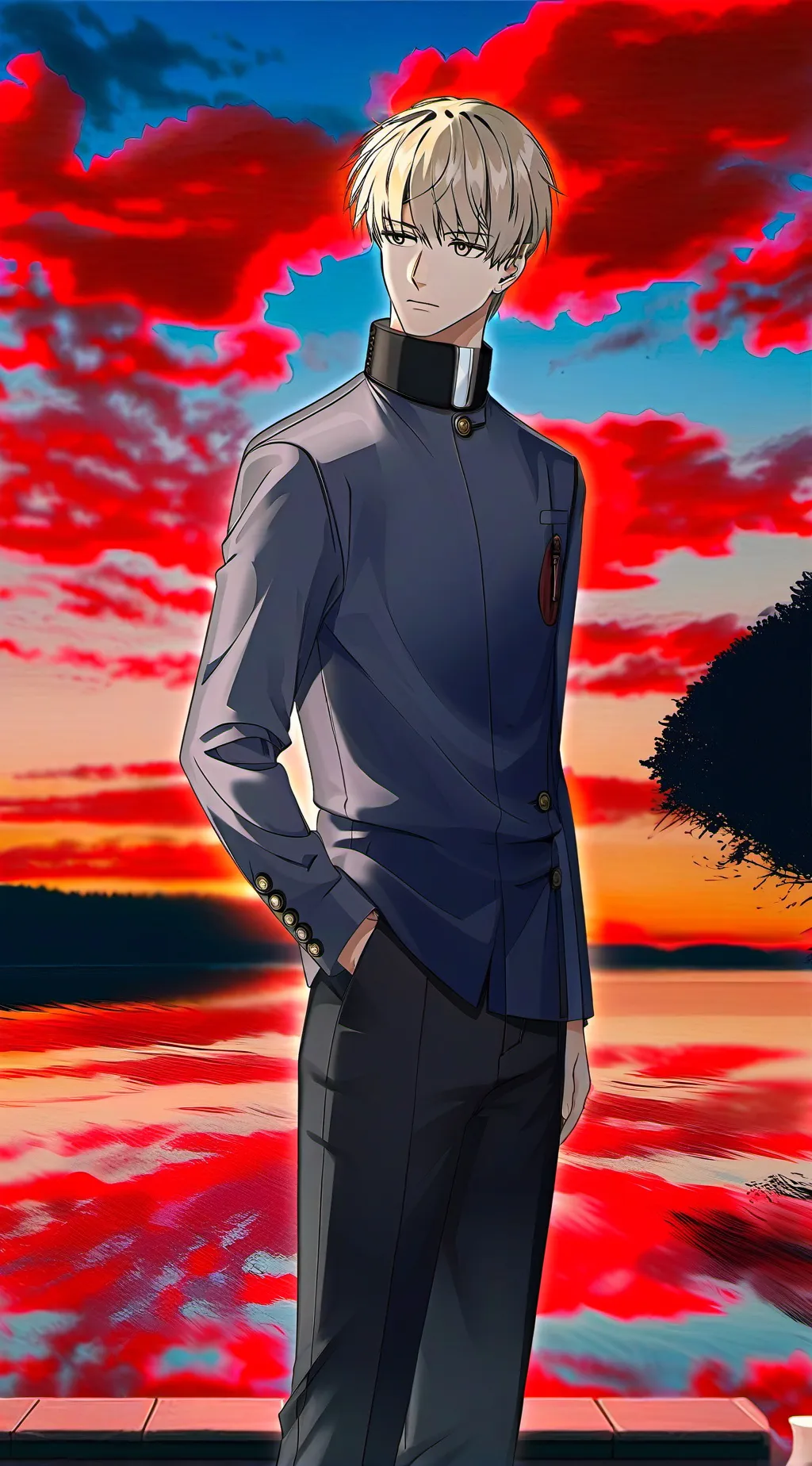 ai character: inumaki background